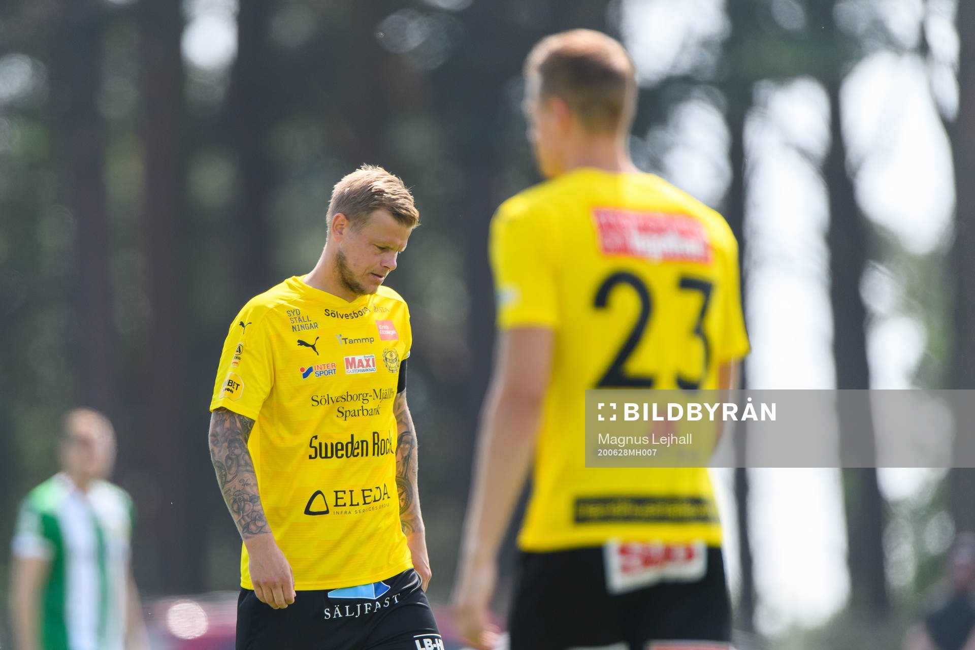 Mjällbys David Löfquist deppar