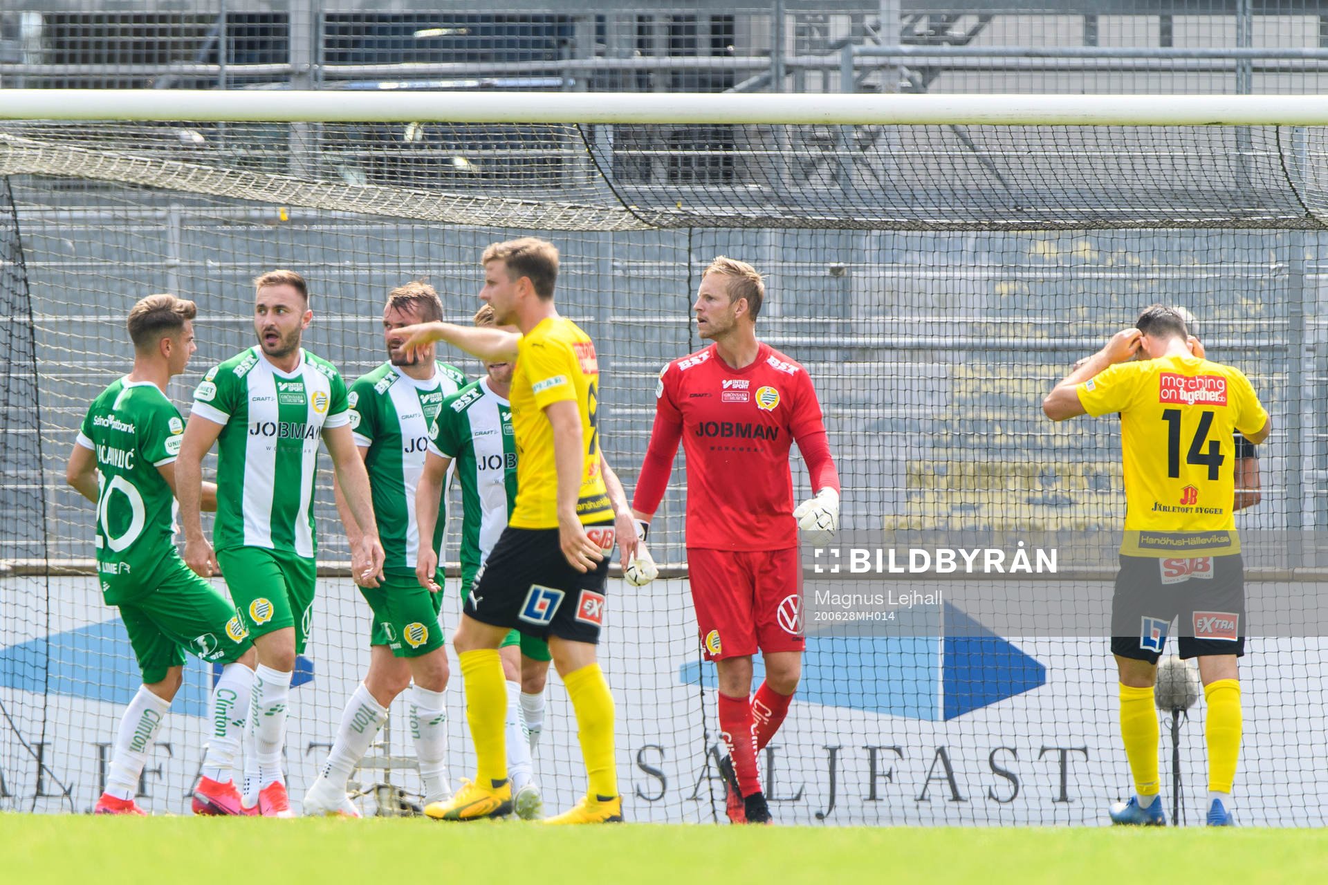 Hammarbys målvakt David Ousted