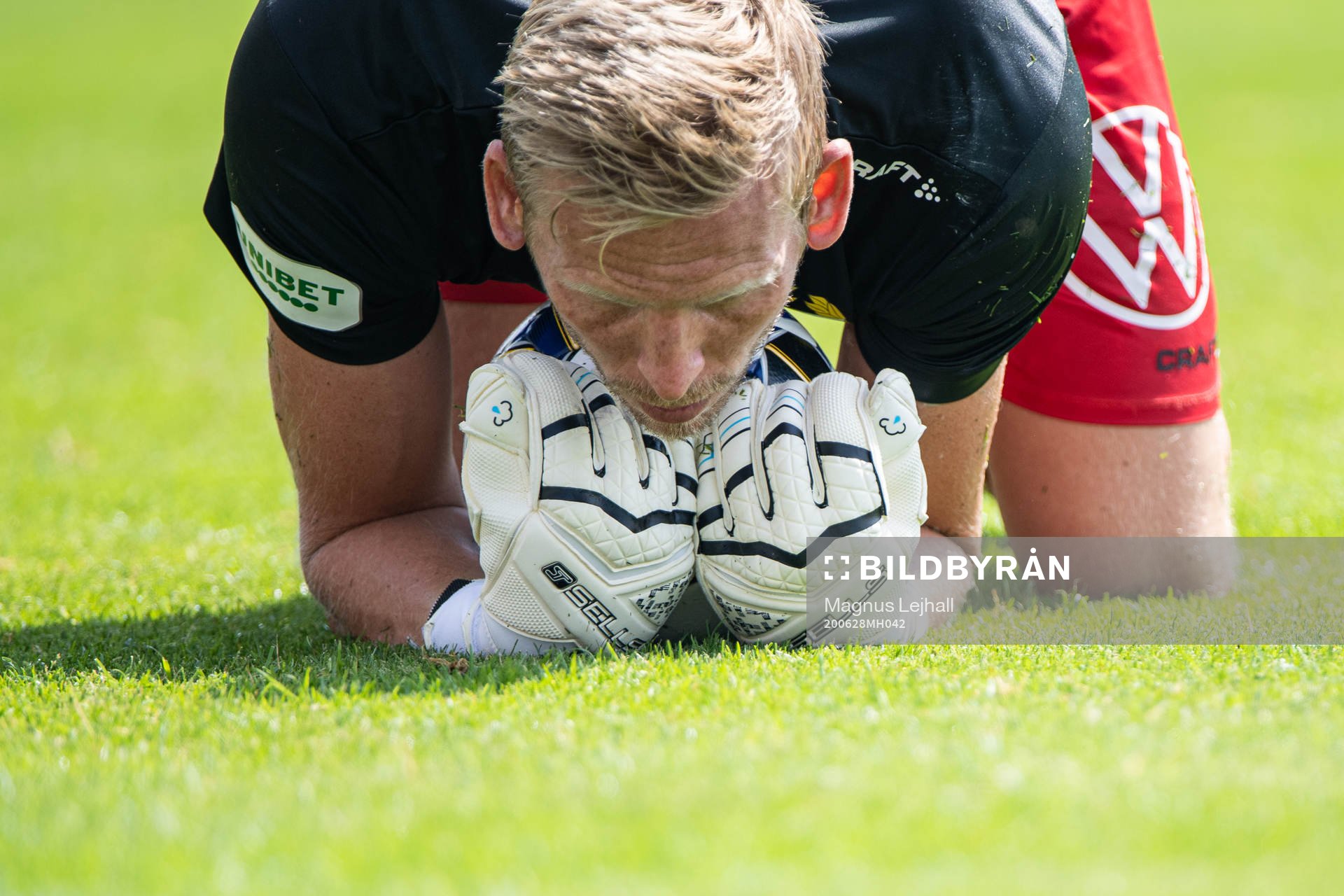 Hammarbys målvakt David Ousted