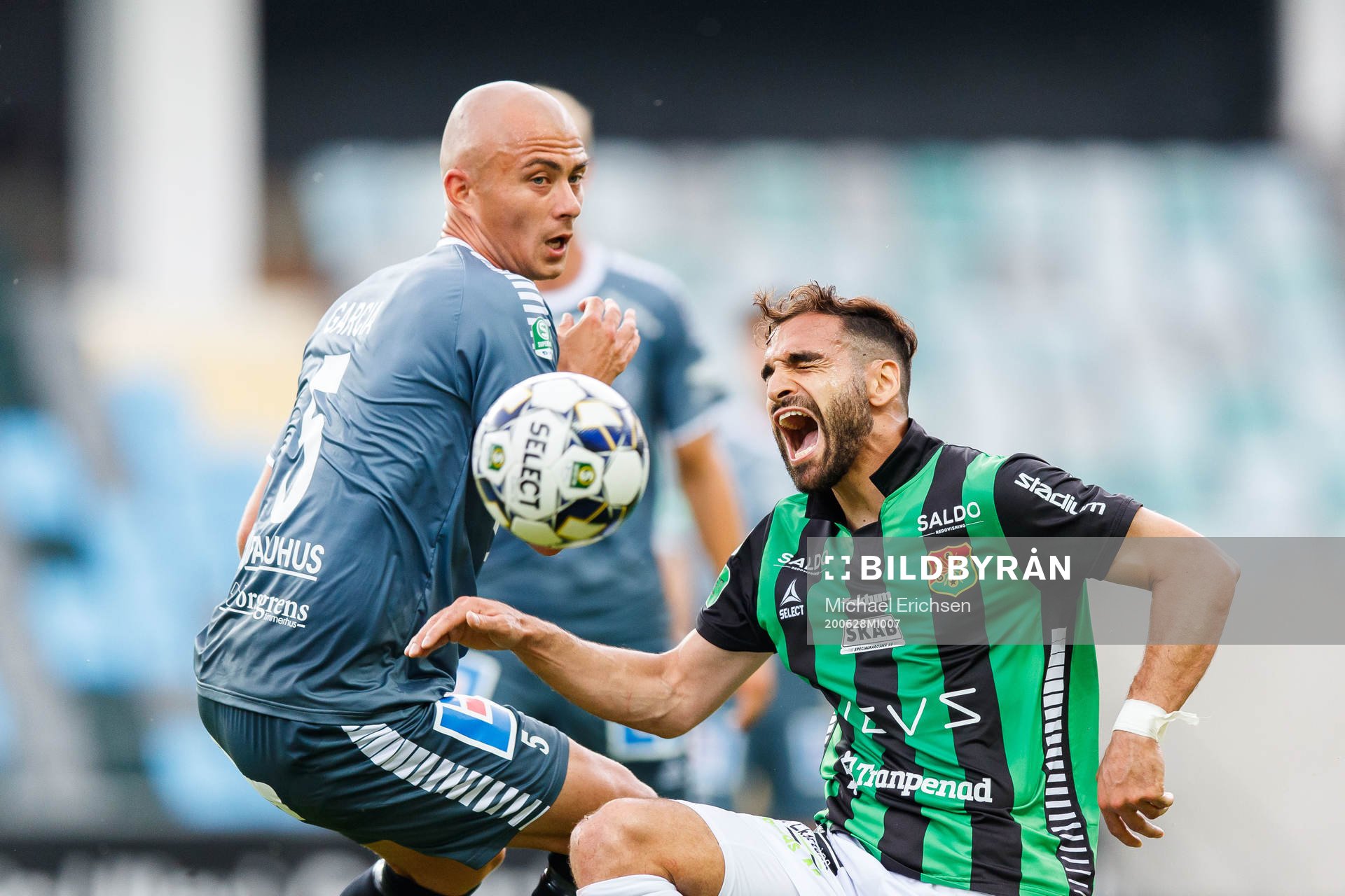 Brages Carlos Garcia Ambrosiani och GAIS Mervan Celik