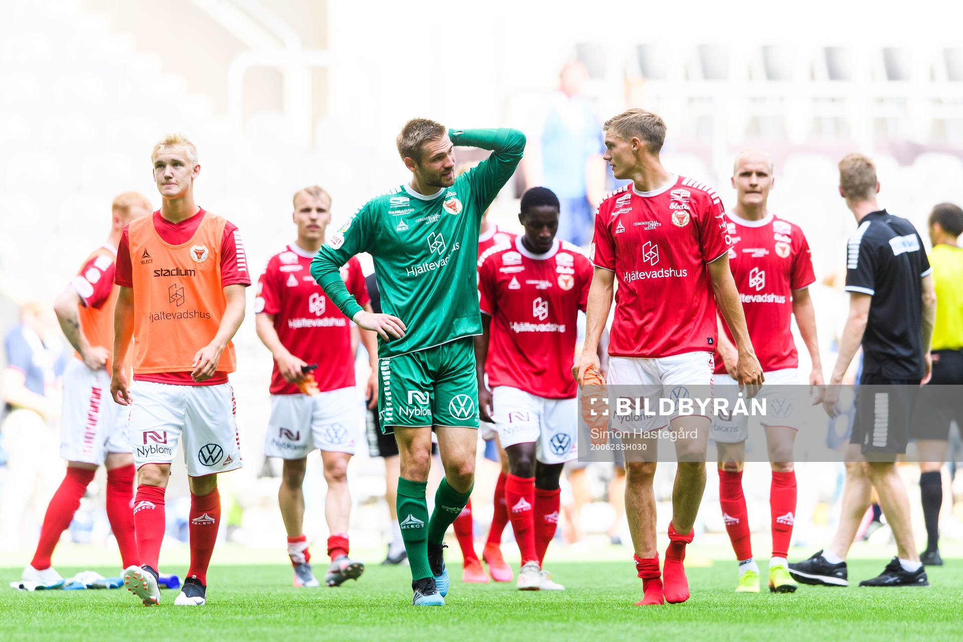 Kalmars spelare deppar