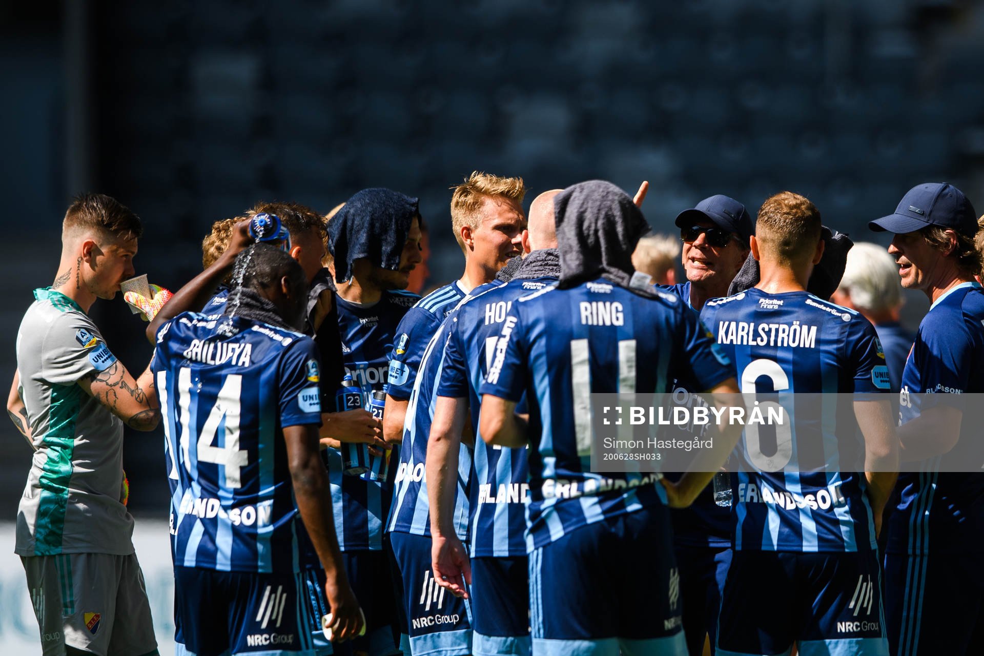 Djurgårdens tränare Kim Bergstrand