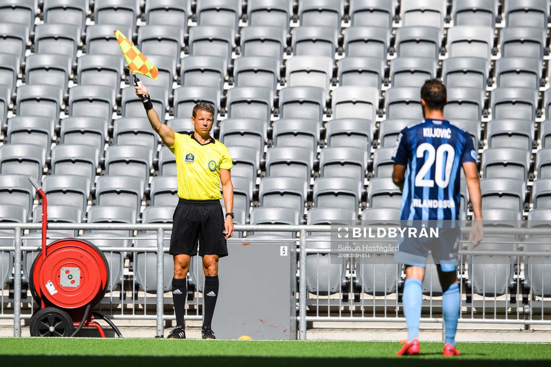 Linjedomare Daniel Wärnmark
