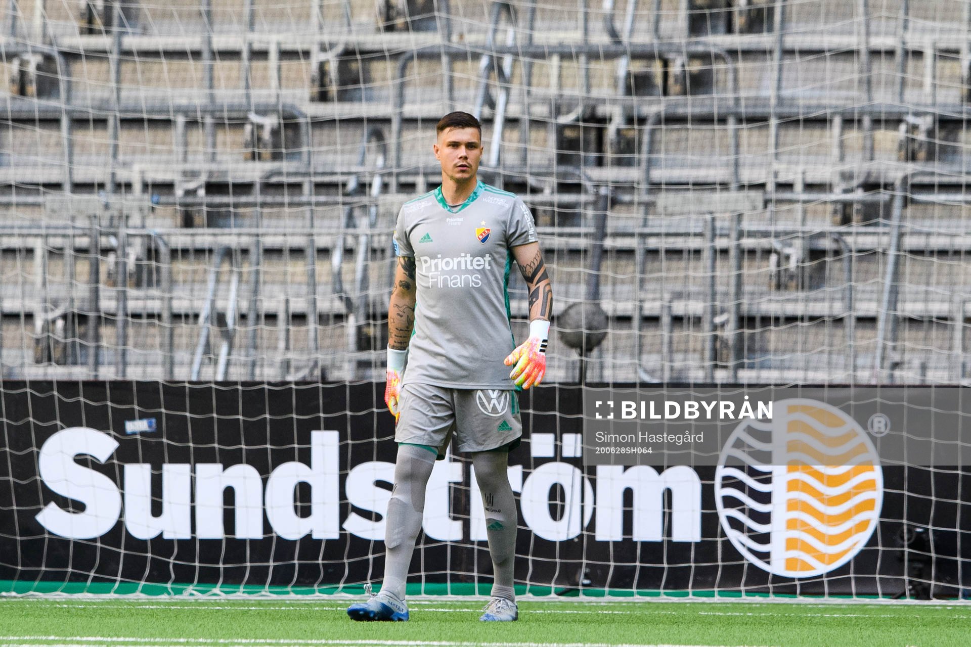 Djurgårdens målvakt Per Kristian Bråtveit