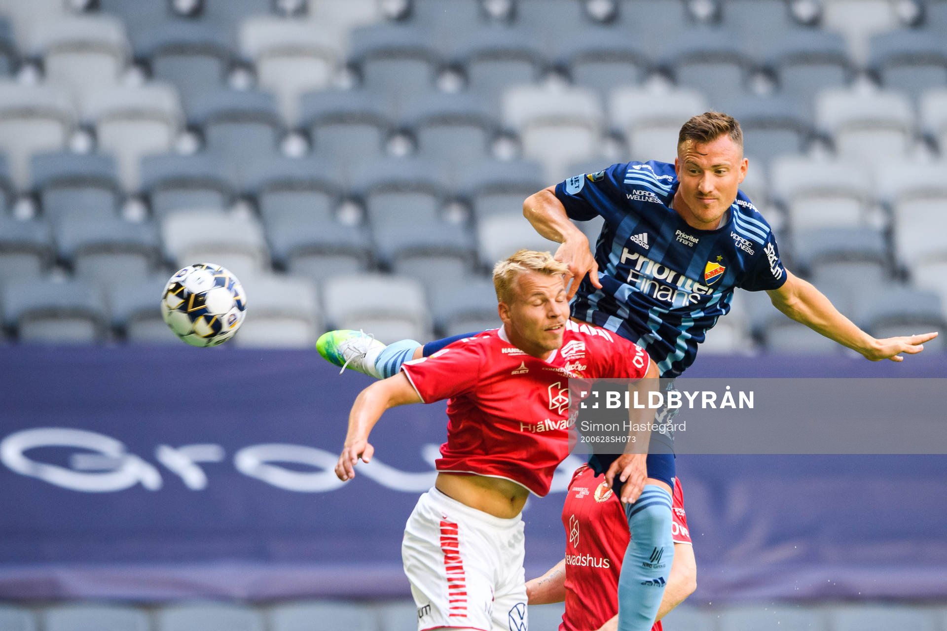 Kalmars Sebastian Ring och Djurgårdens Fredrik Ulvestad