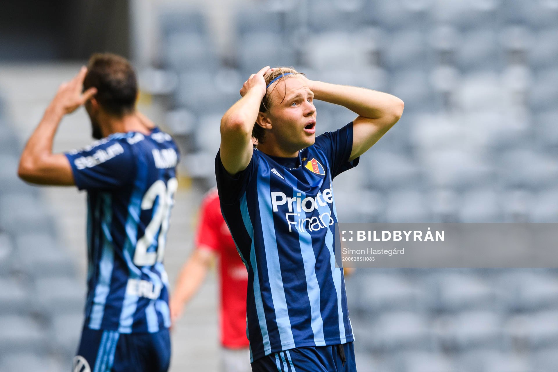 Djurgårdens Oscar Pettersson deppar