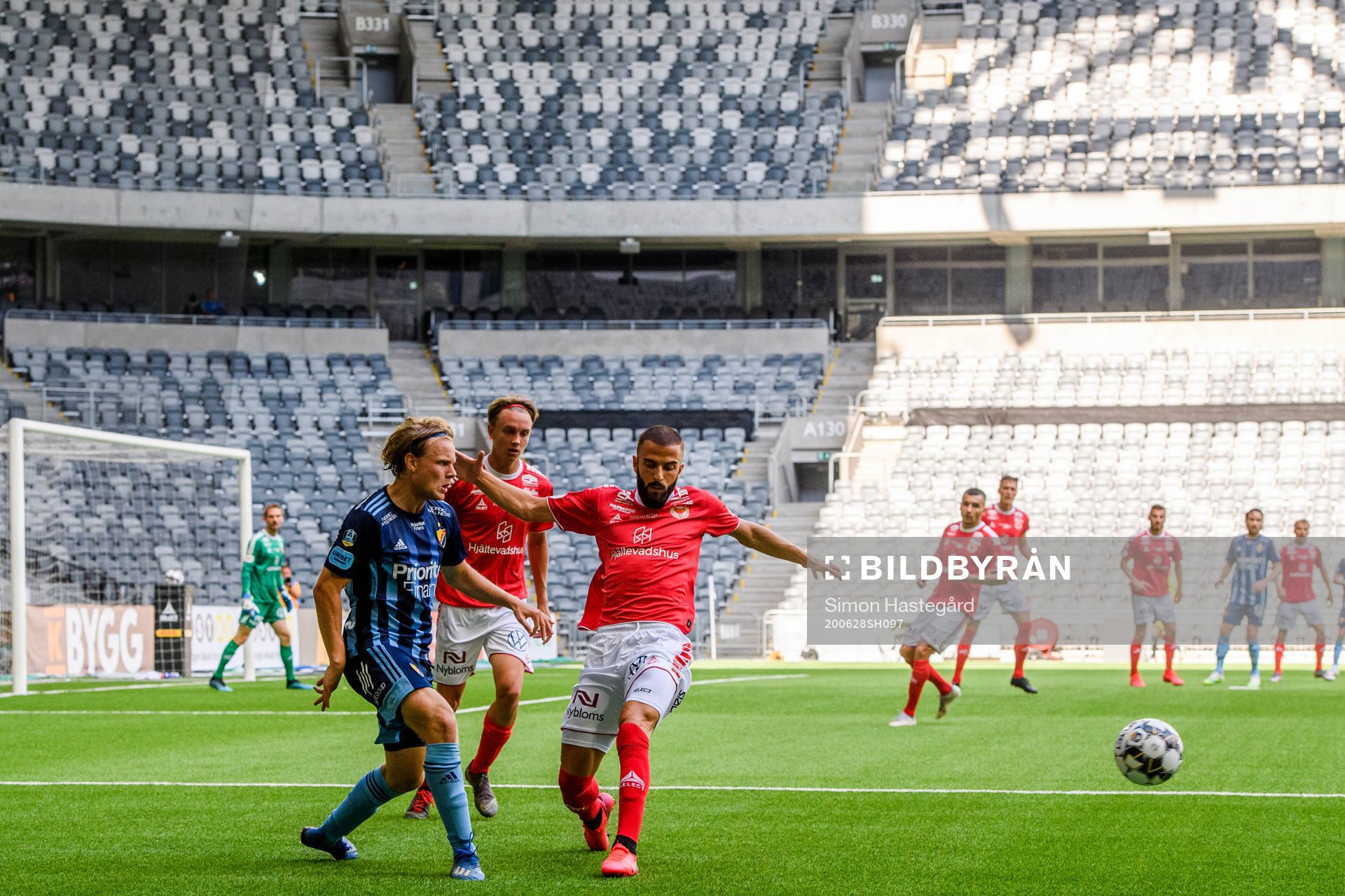 Djurgårdens Oscar Pettersson och Kalmars Kalmars Filip