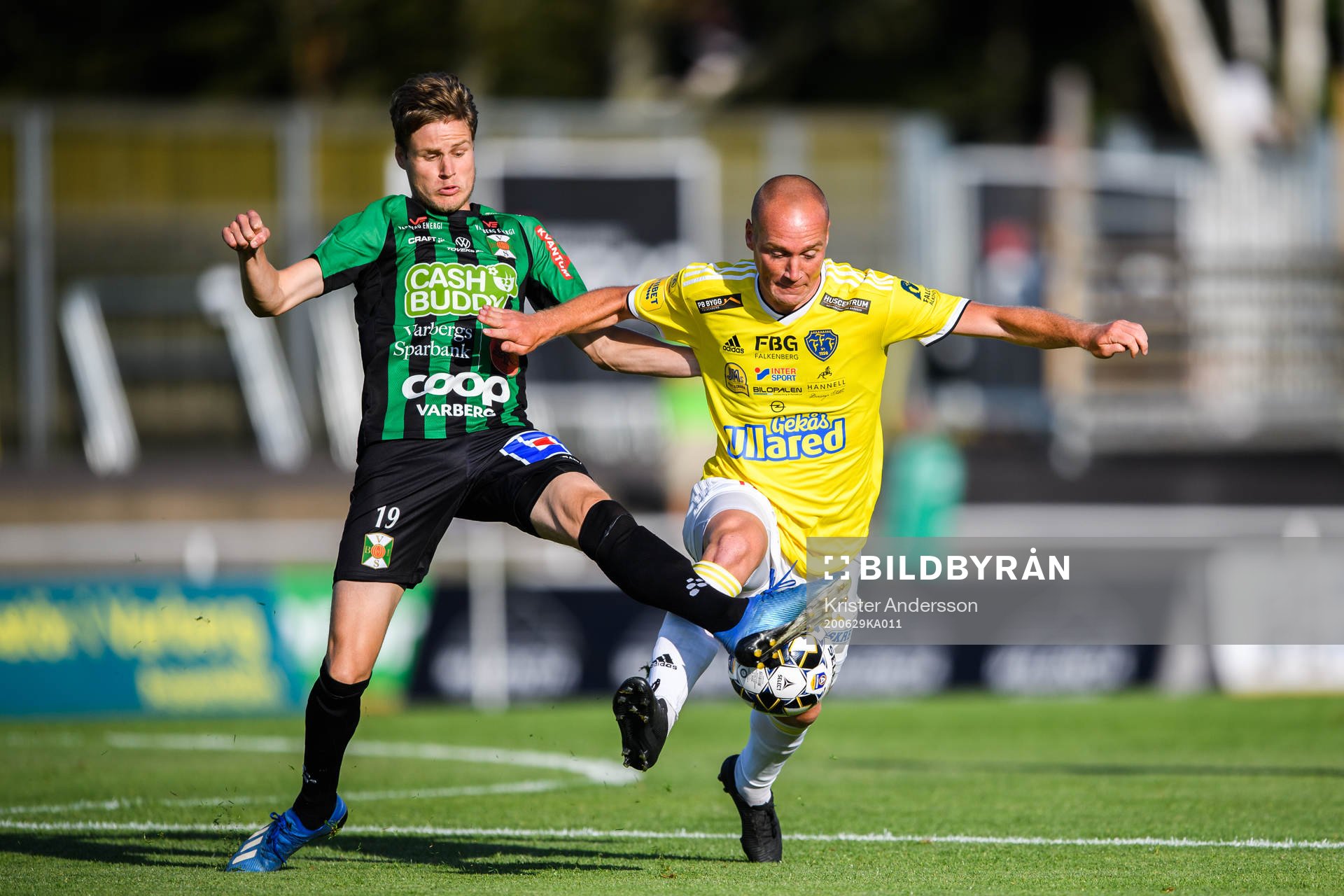 Varbergs Gustav Norlin och Falkenbergs Christoffer Carlsson