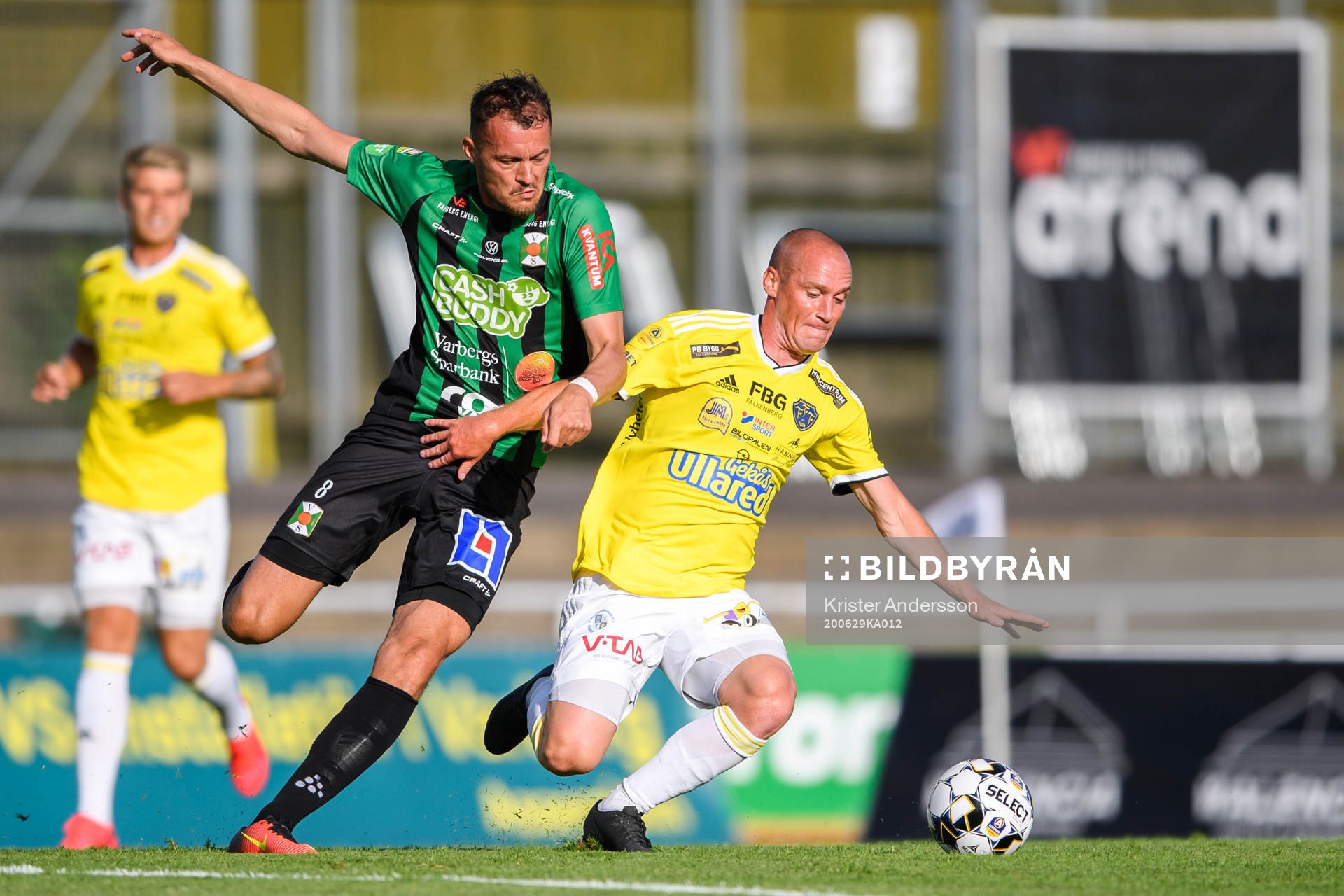 Varbergs Albert Ejupi och Falkenbergs Christoffer Carlsson