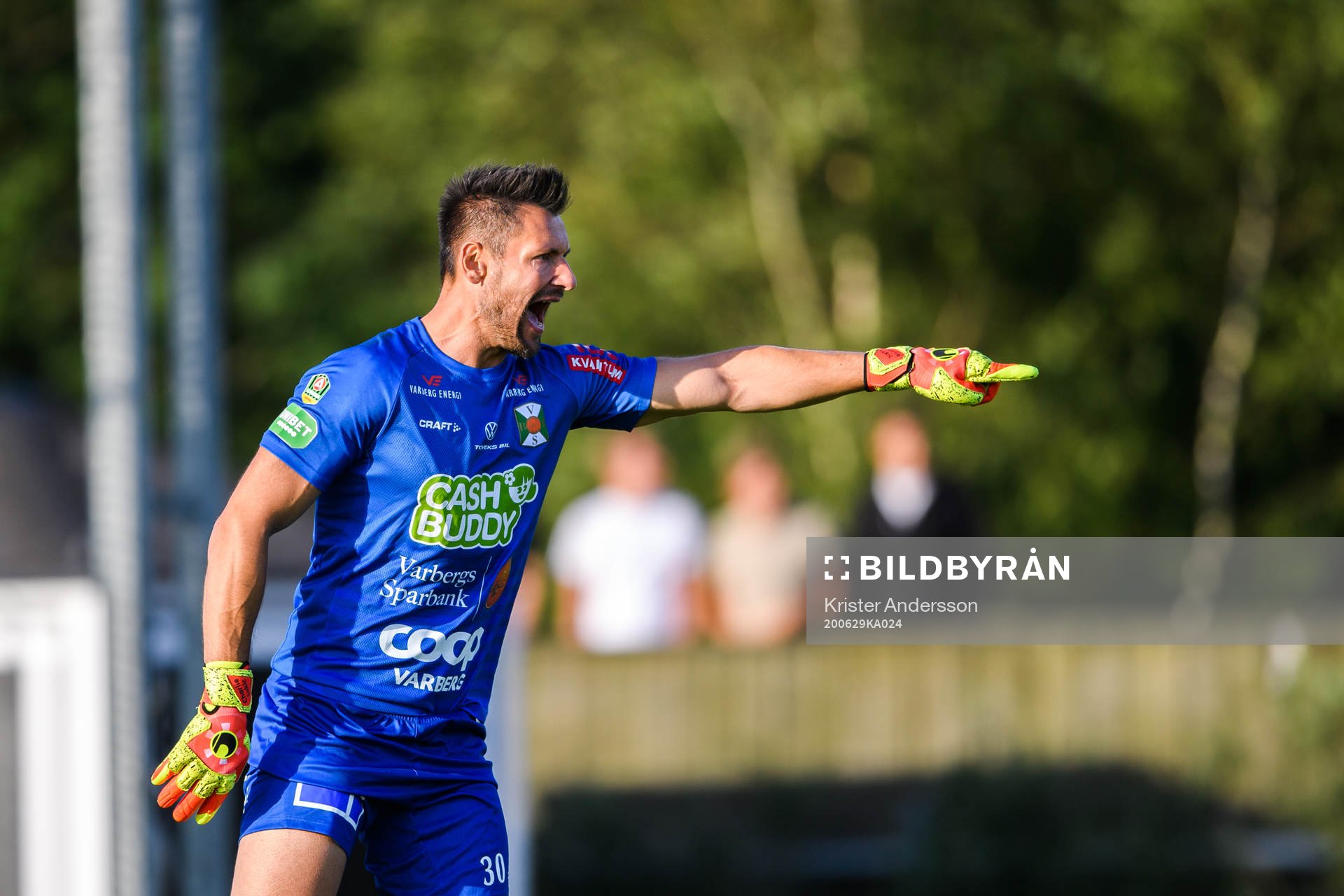 Varbergs målvakt Stojan Lukic