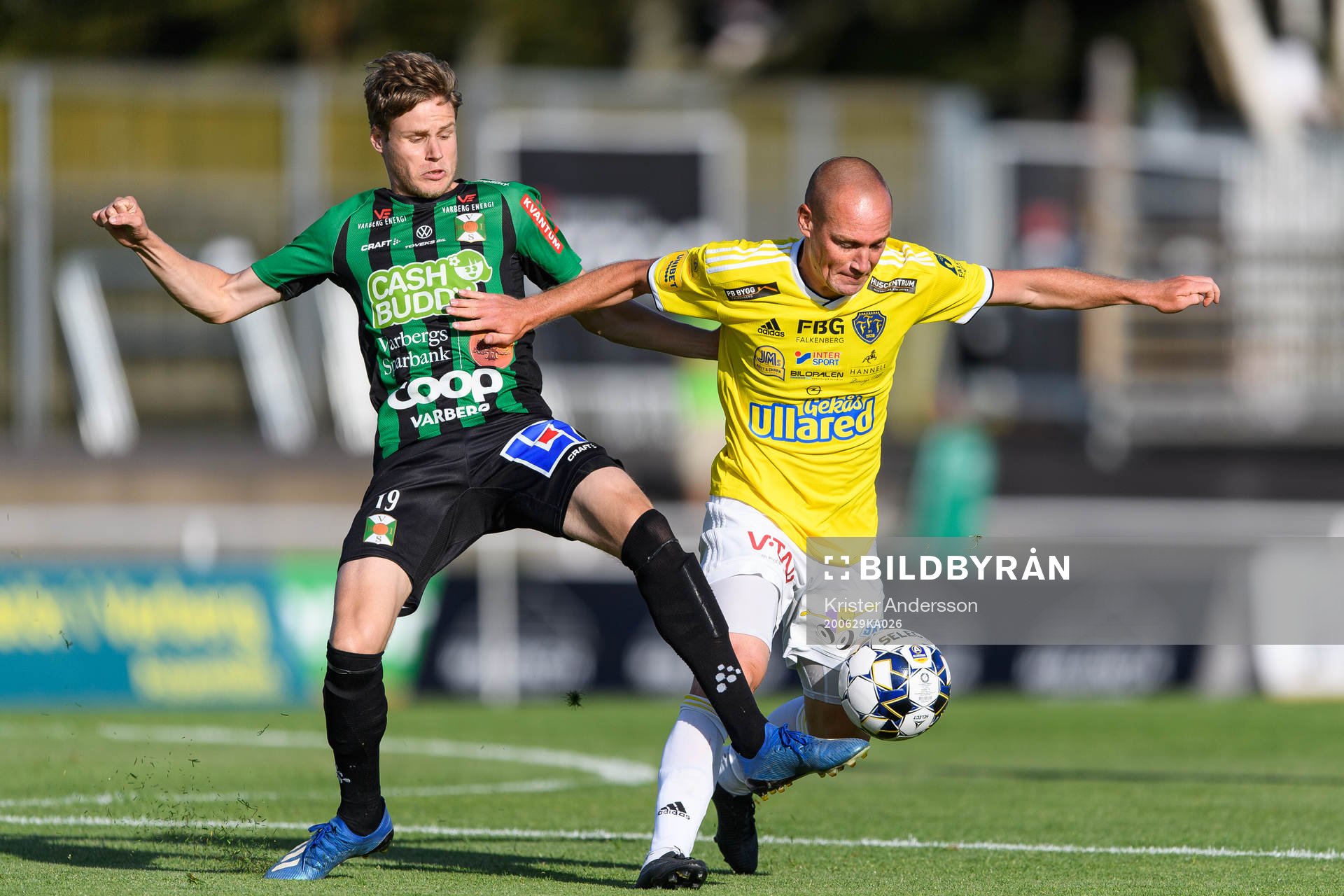 Varbergs Gustav Norlin och Falkenbergs Christoffer Carlsson