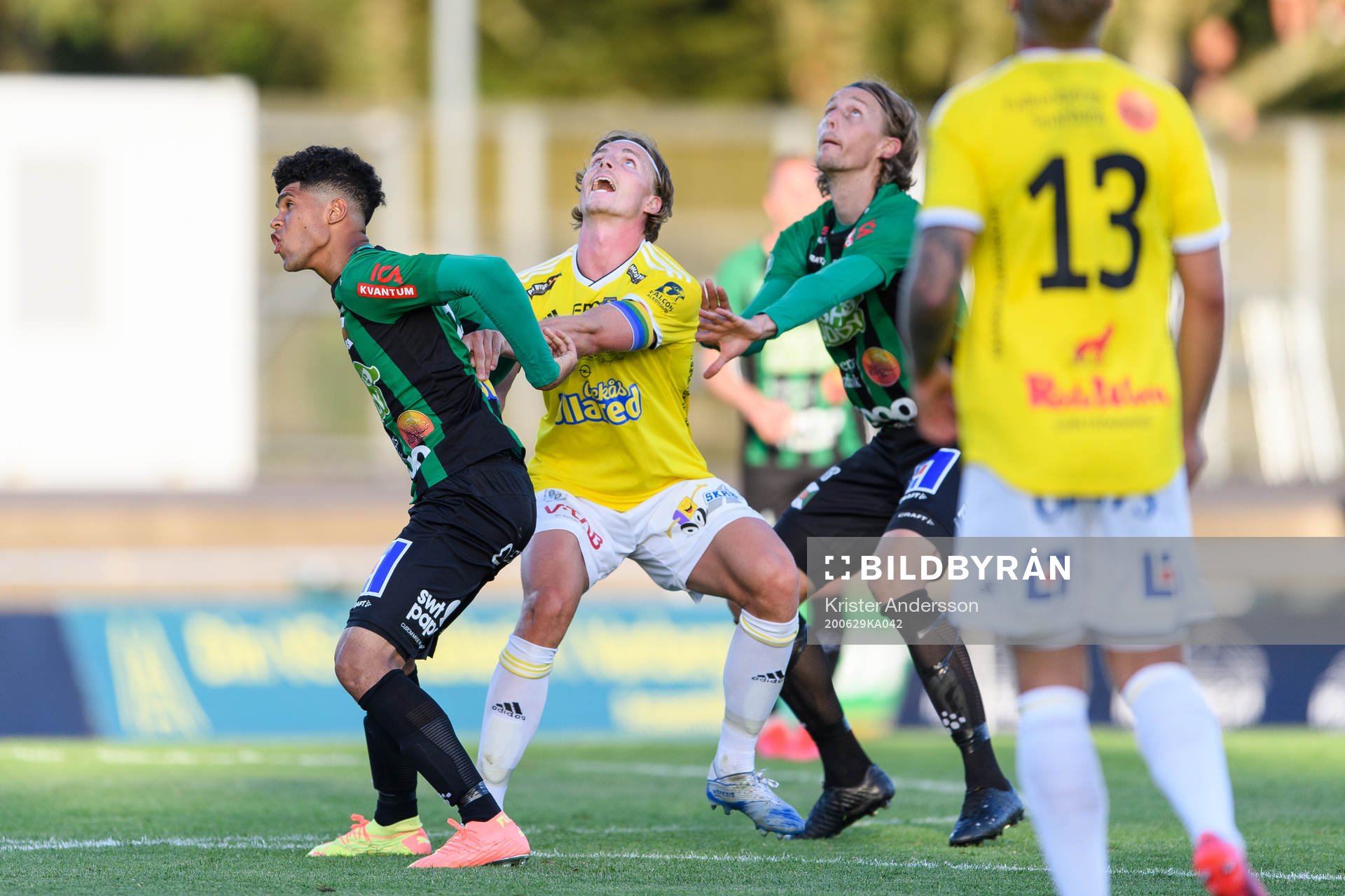 Varbergs Luke Le Roux och Joakim Lindner