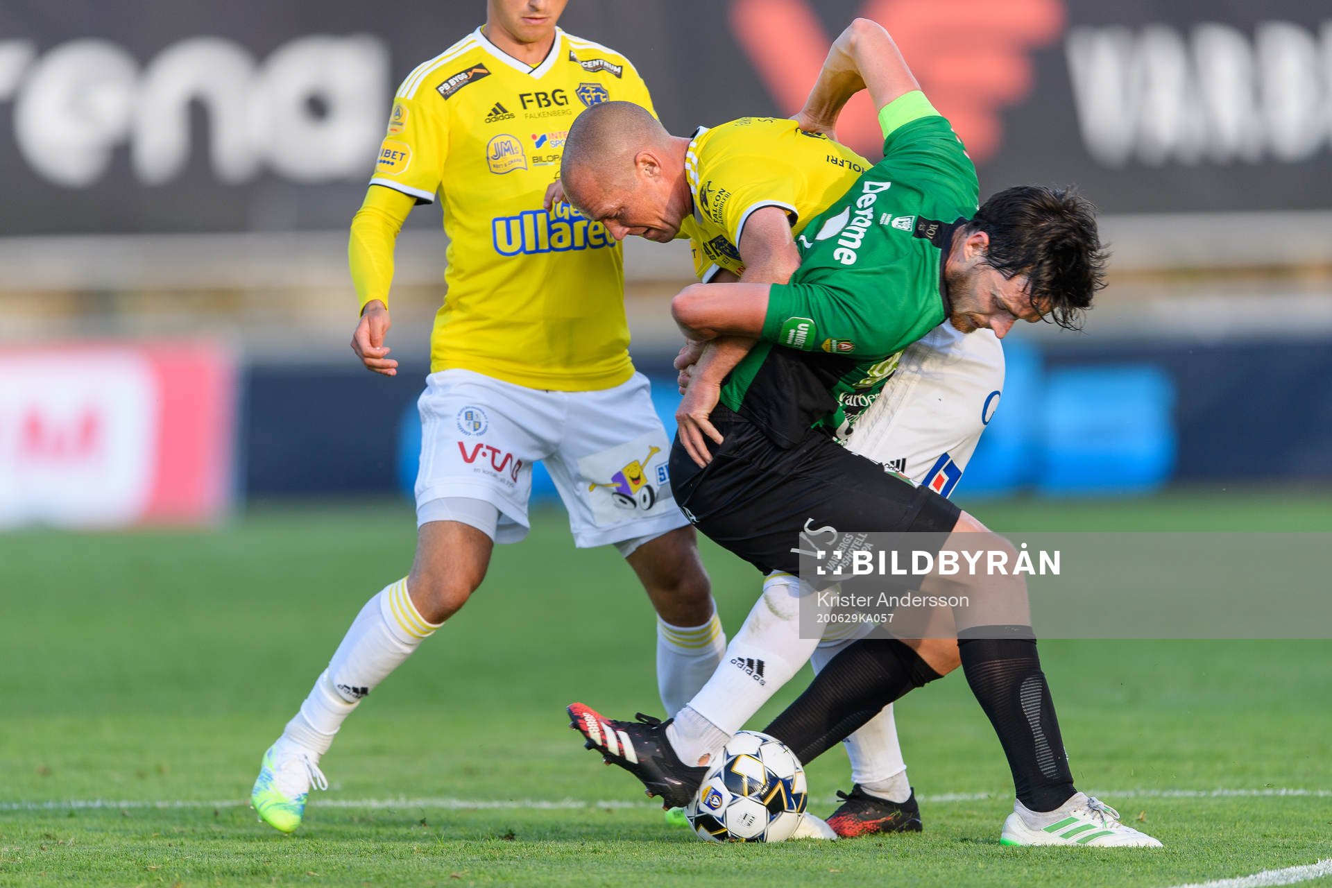 Falkenbergs Christoffer Carlsson och Varbergs Robin Tranberg