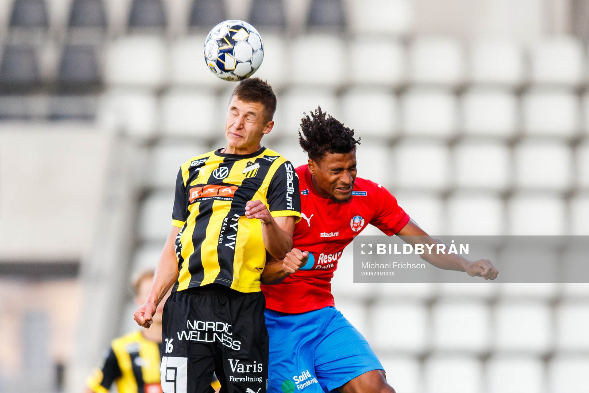 Häckens Leo Bengtsson och Helsingborgs Joseph Ceesay