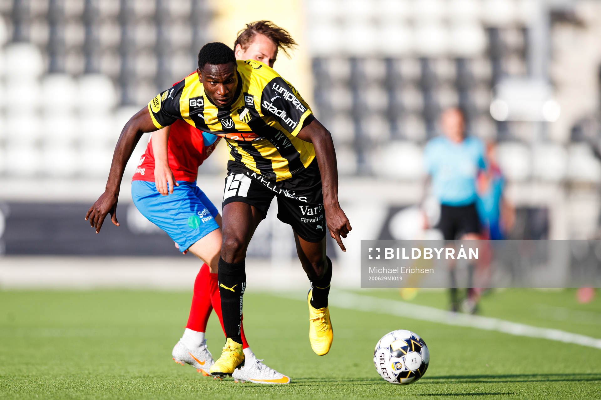 Helsingborgs Alex Timossi Andersson och Häckens Godswill