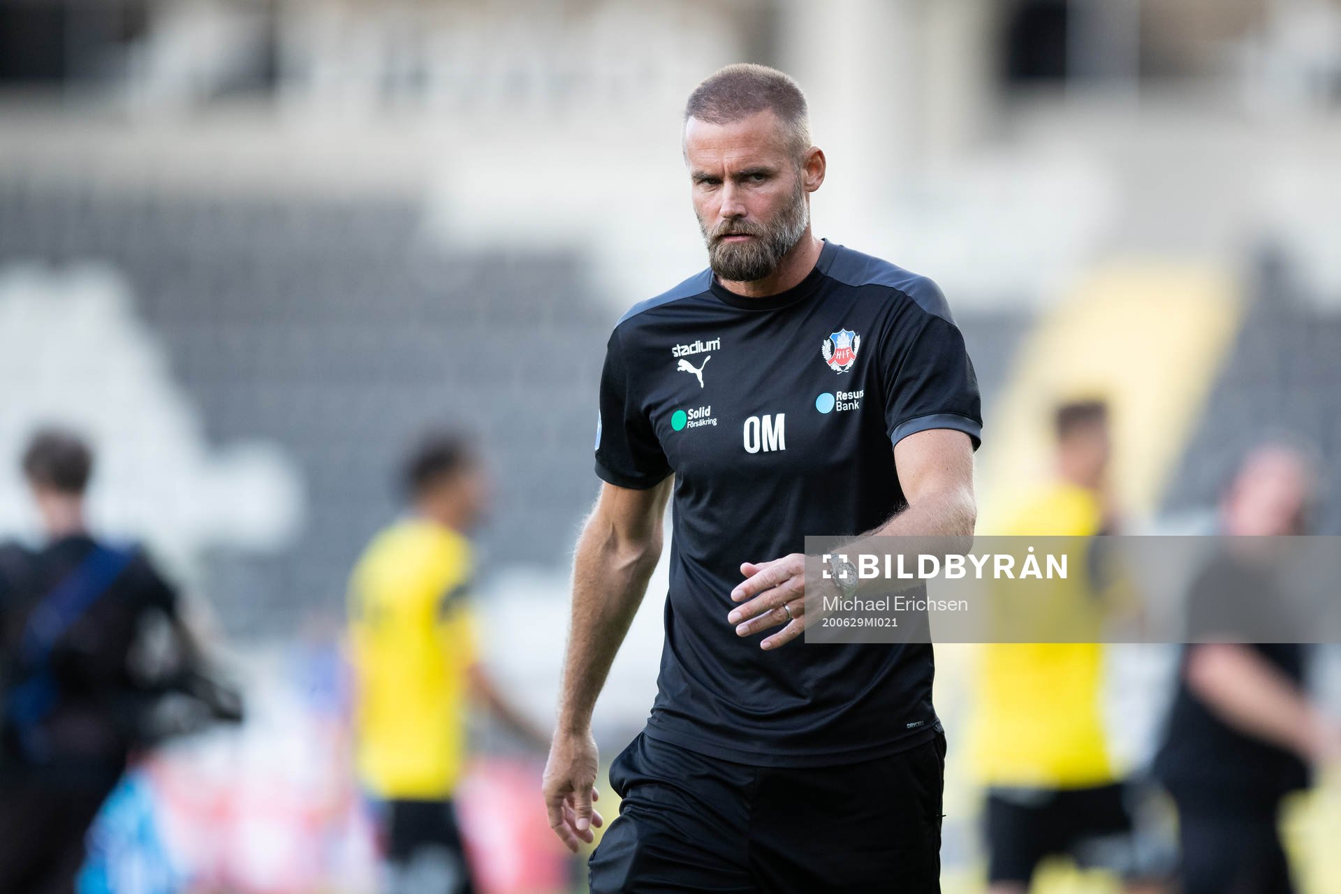 Helsingborgs tränare Olof Mellberg