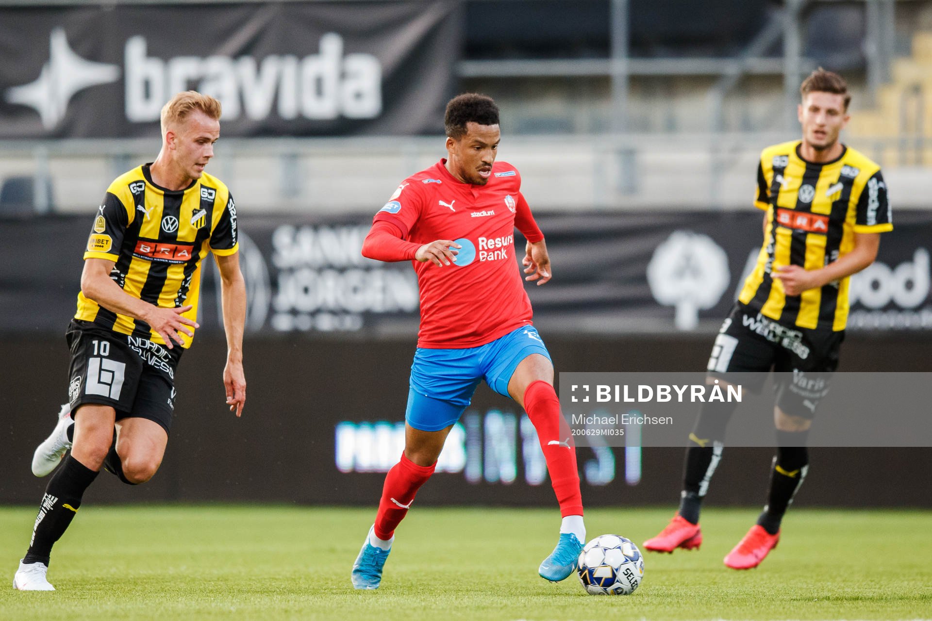 Häckens Jasse Tuominen och Helsingborgs Martin Olsson