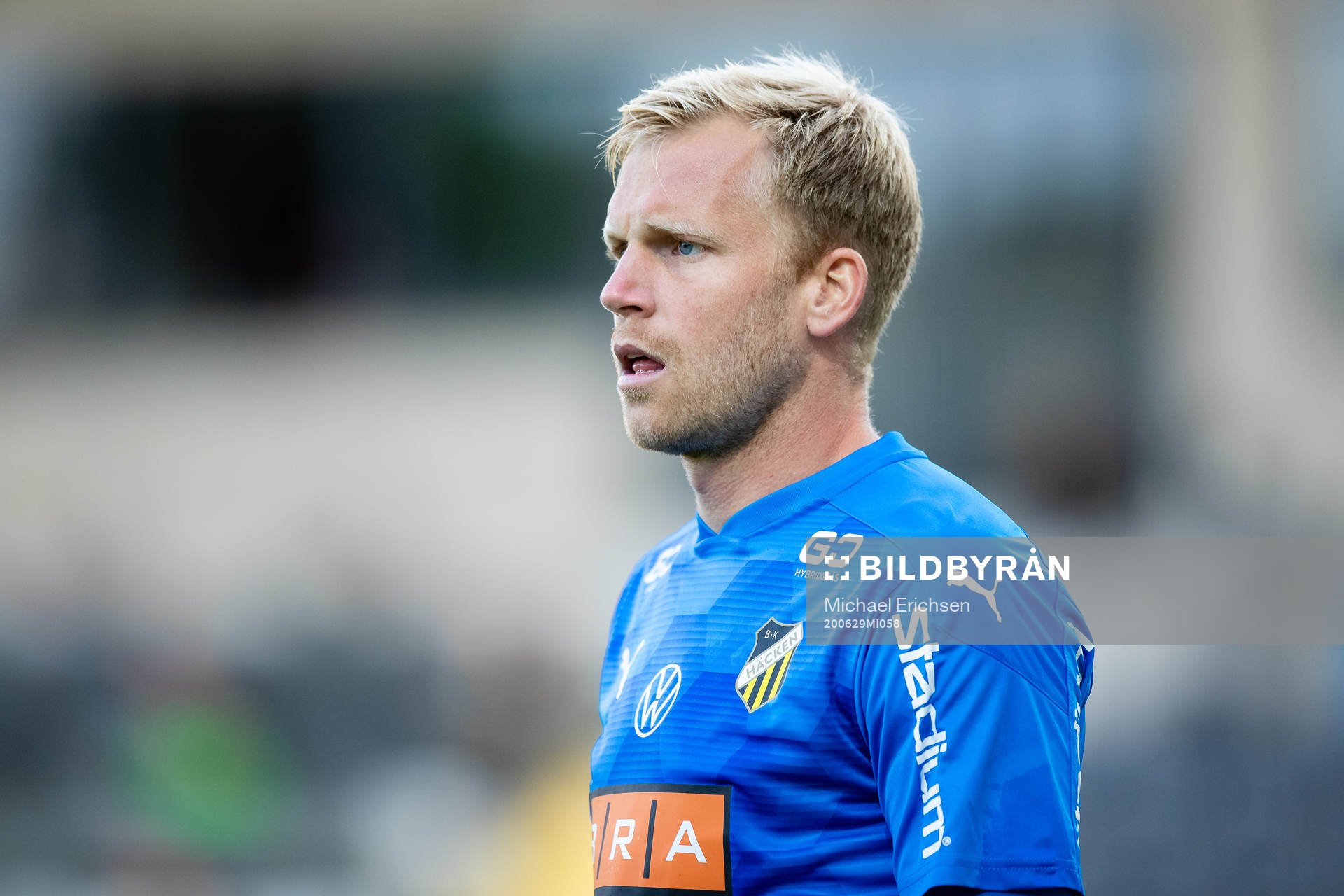 Häckens målvakt Peter Abrahamsson