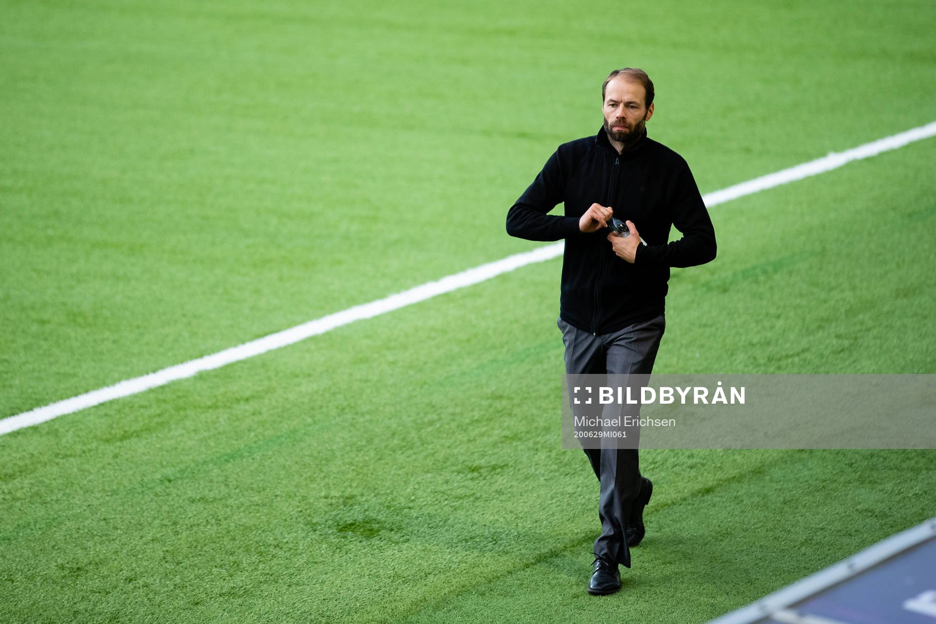 Häckens tränare Andreas Alm