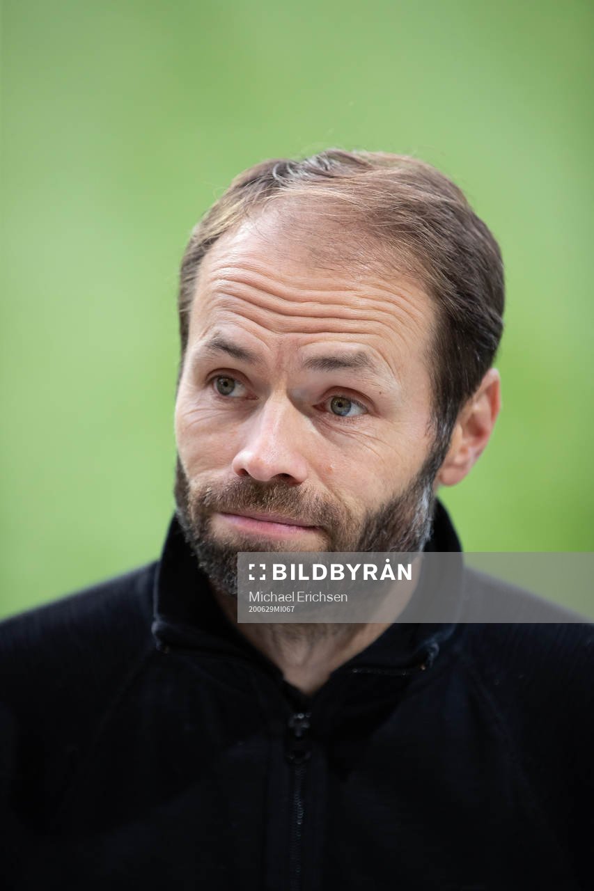 Häckens tränare Andreas Alm