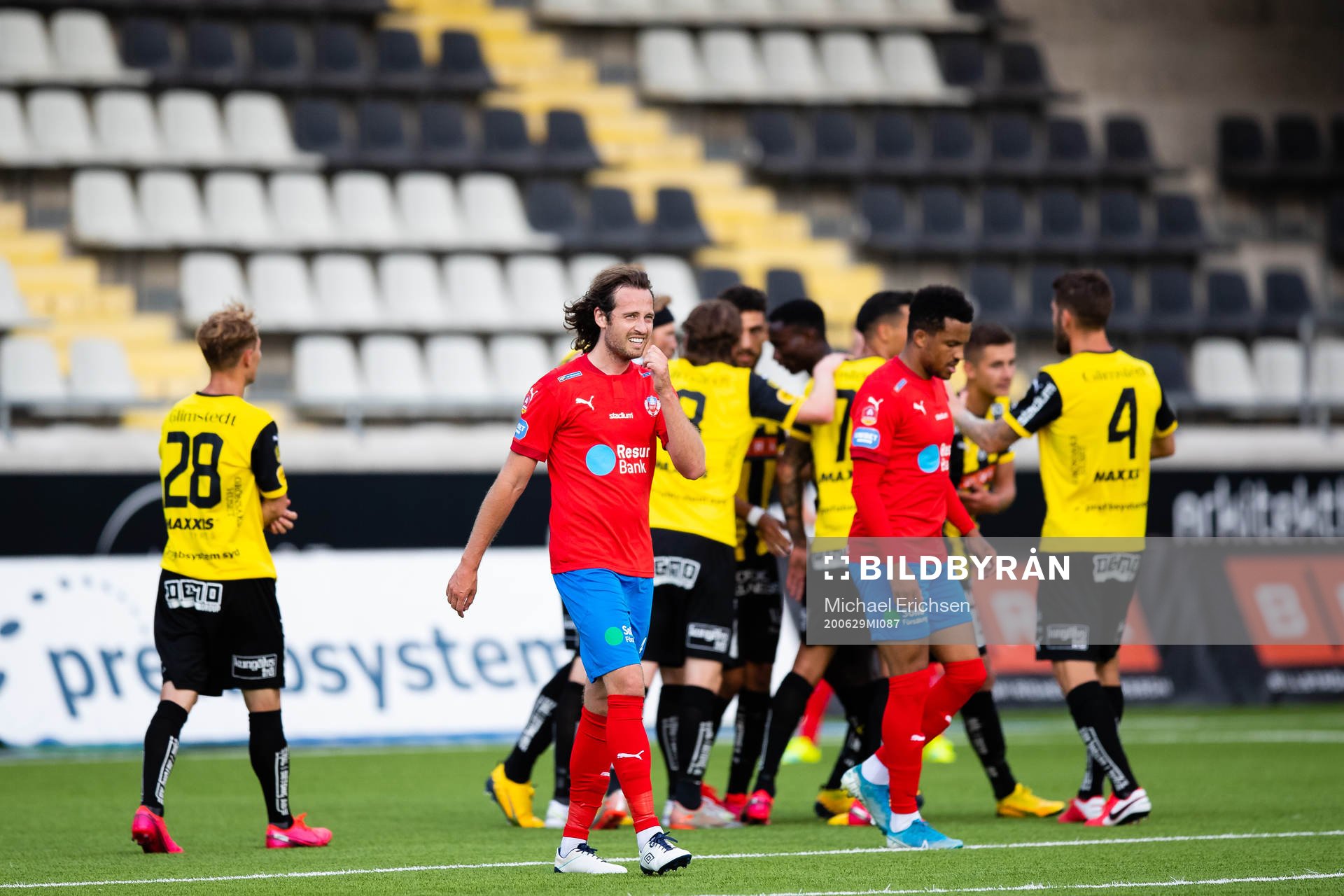 Helsingborgs Mikkel Diskerud deppar