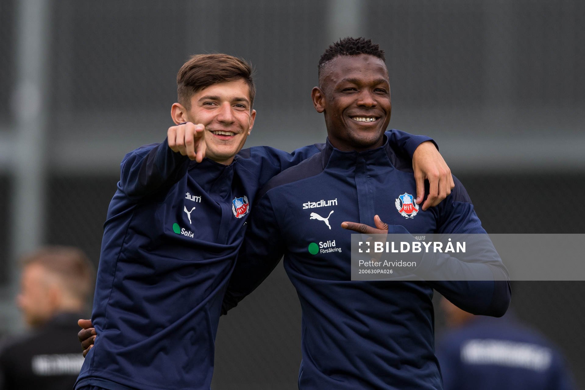 Armin Gigovic och Alhaji Gero