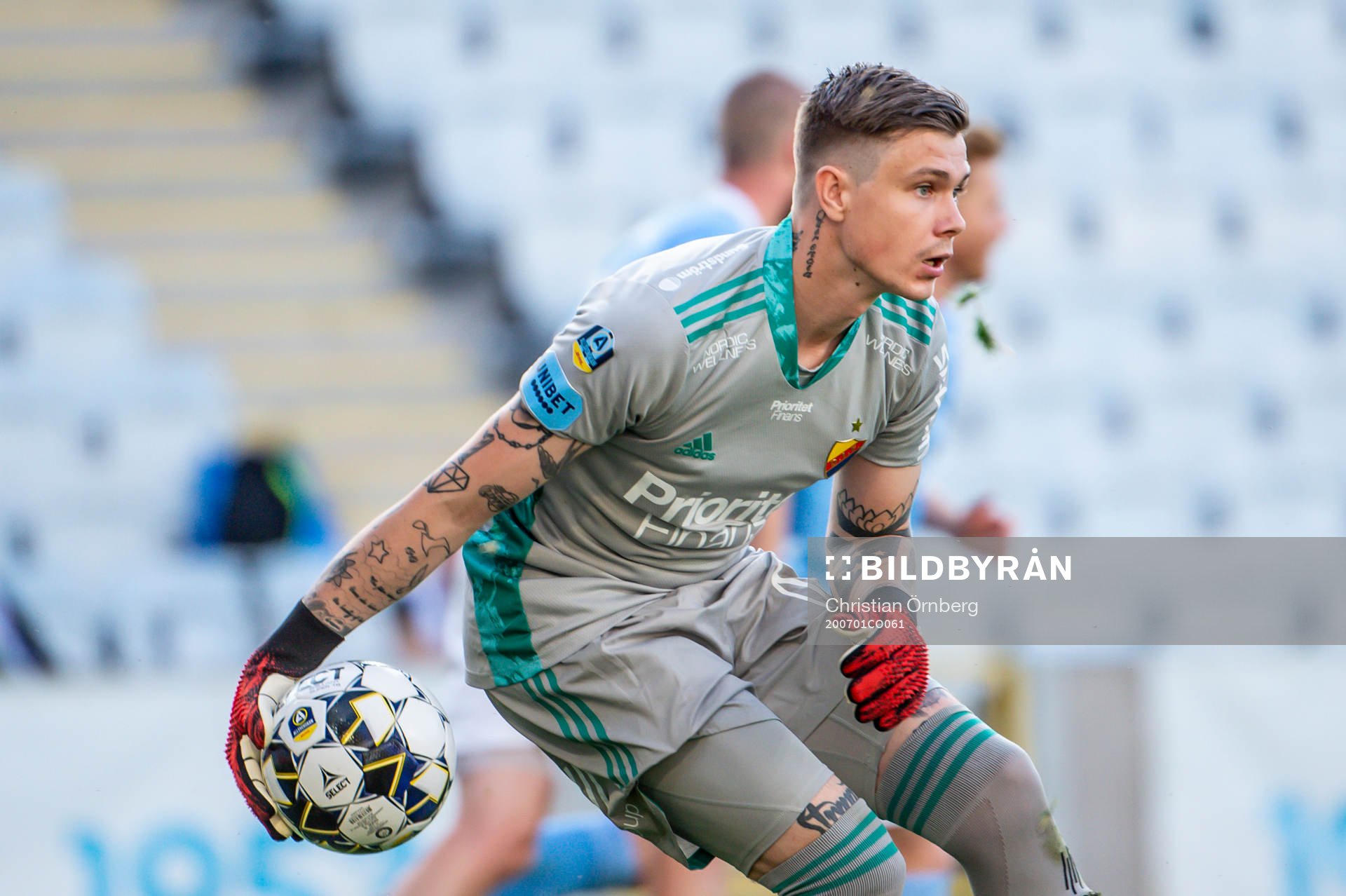 Djurgårdens målvakt Per Kristian Bråtveit