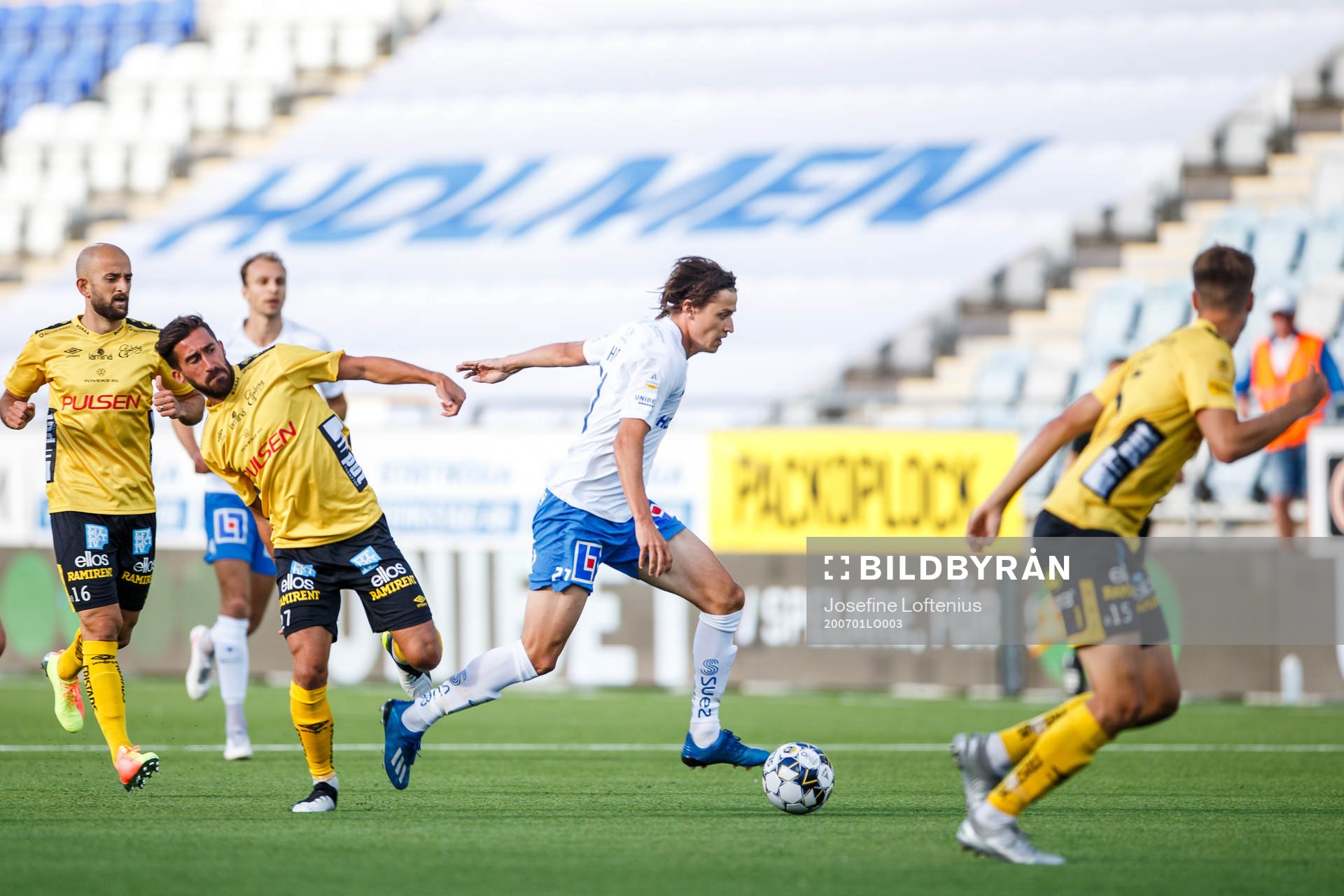IFK Norrköpings Simon Thern och Elfsborgs Frederik Holst