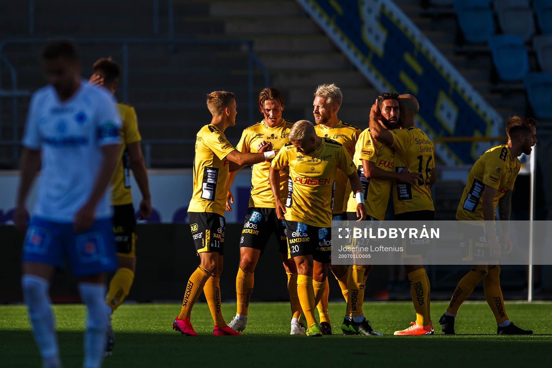 Elfsborgs spelare jublar