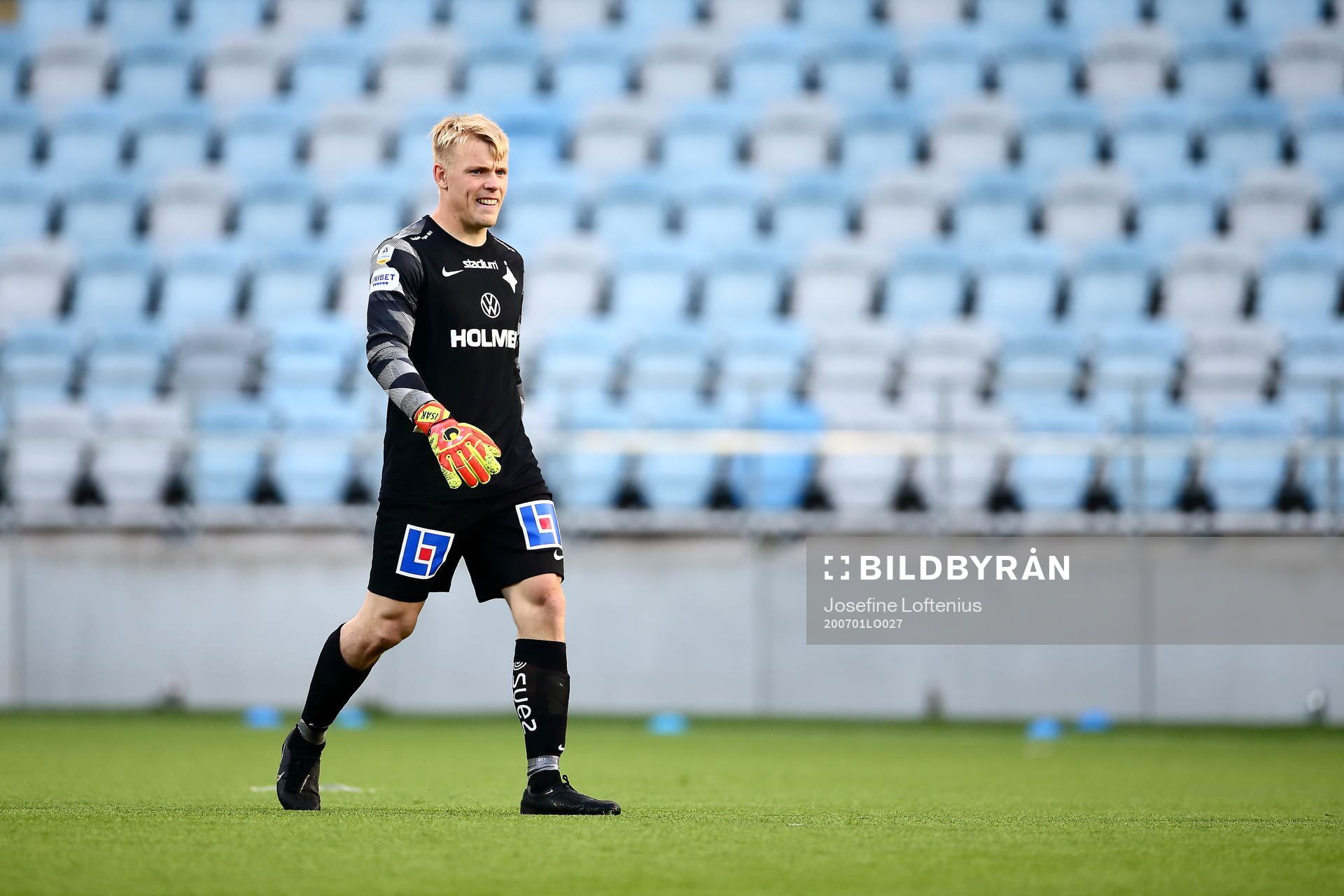 IFK Norrköpings målvakt Isak Pettersson