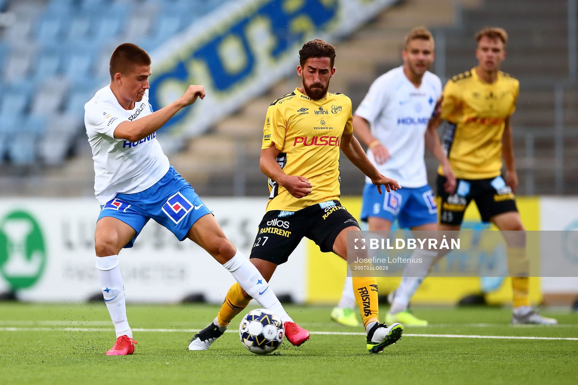 IFK Norrköpings Carl Björk och Elfsborgs Frederik Holst