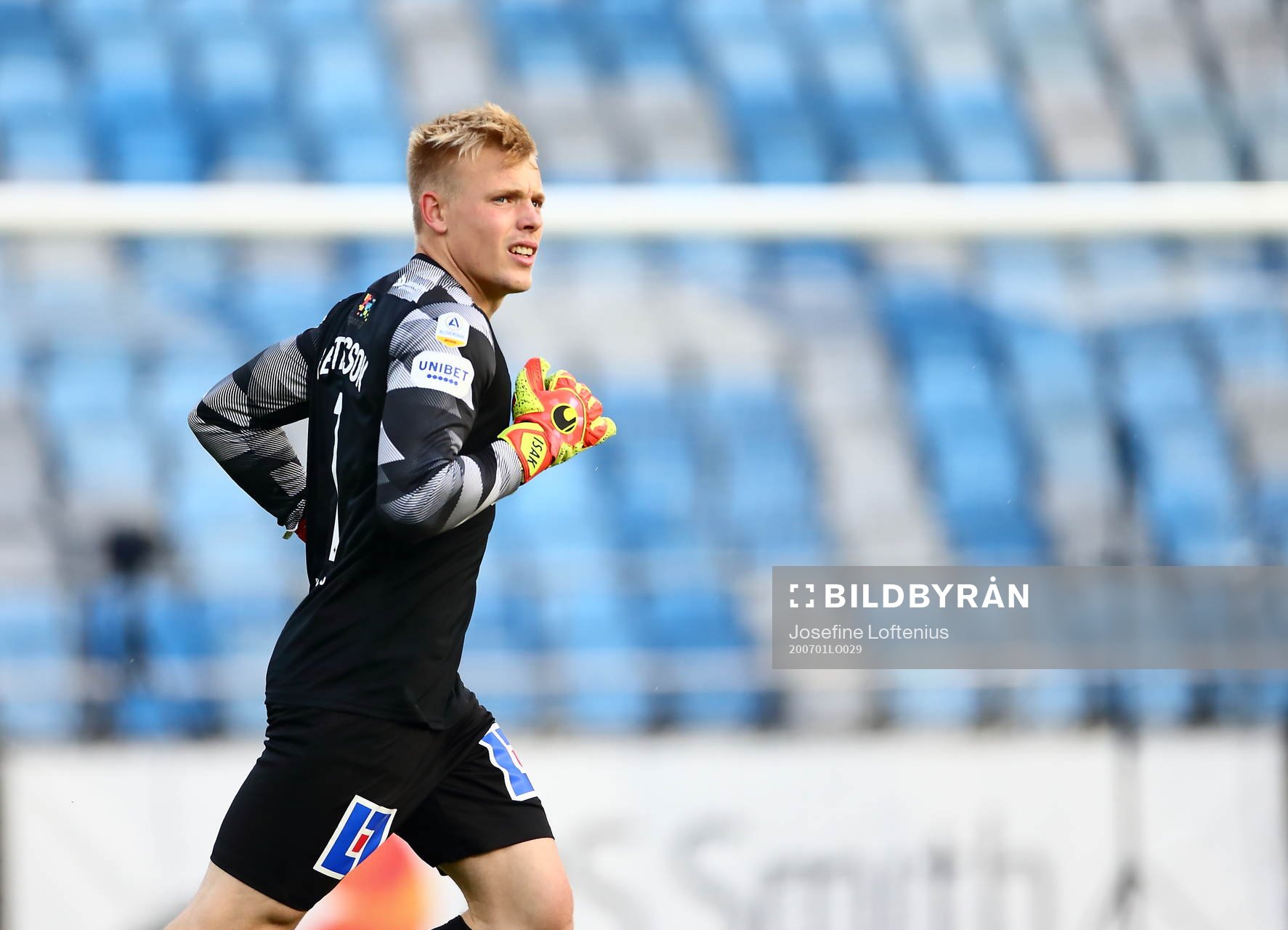 IFK Norrköpings målvakt Isak Pettersson