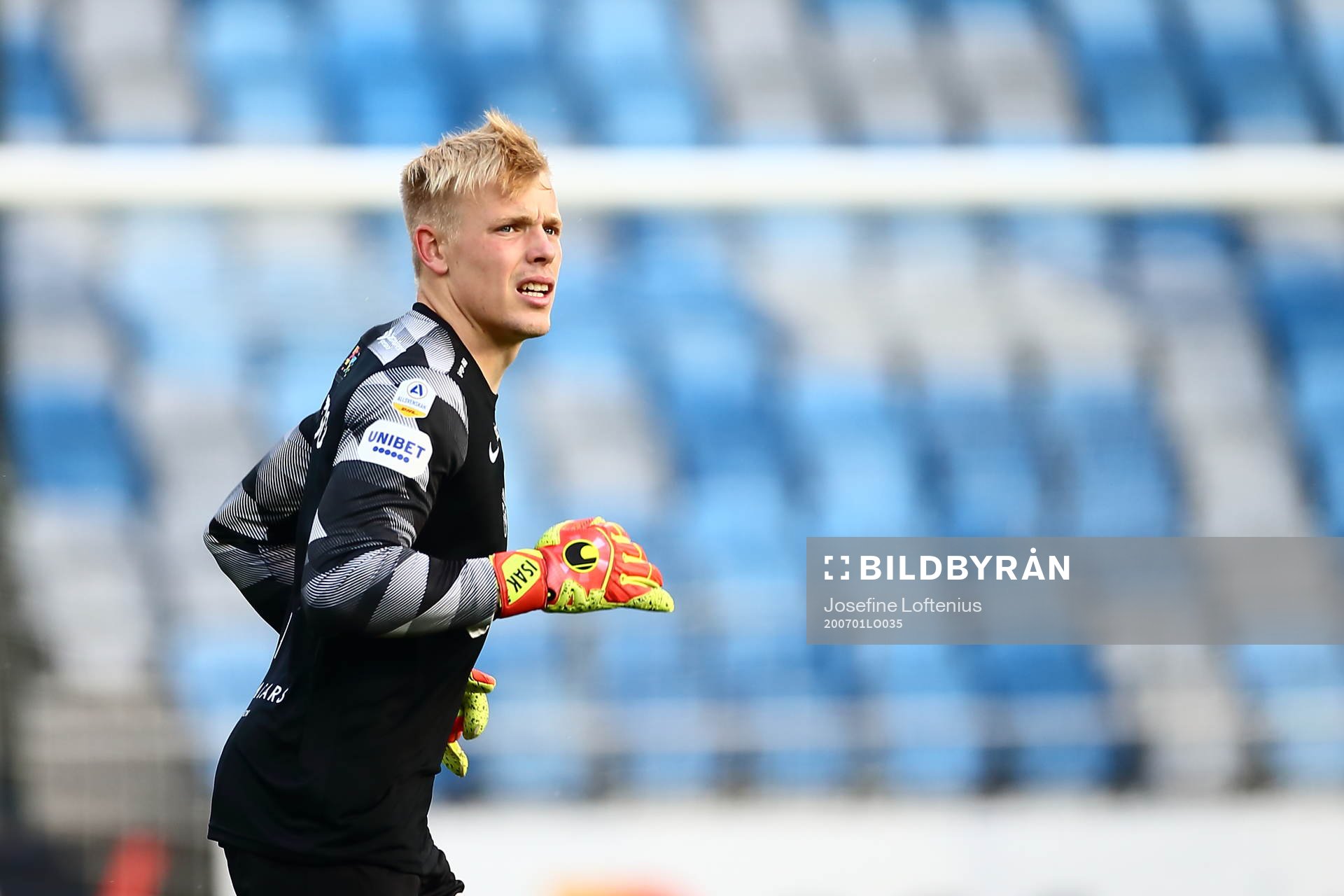 IFK Norrköpings målvakt Isak Pettersson