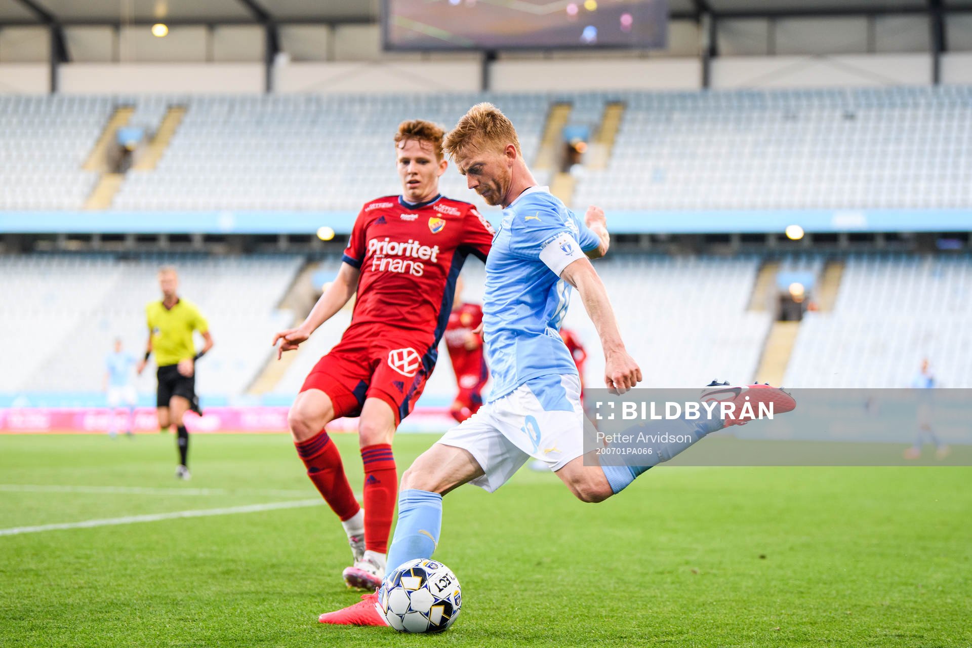 Malmö FFs Anders Christiansen och Djurgårdens Aslak Witry