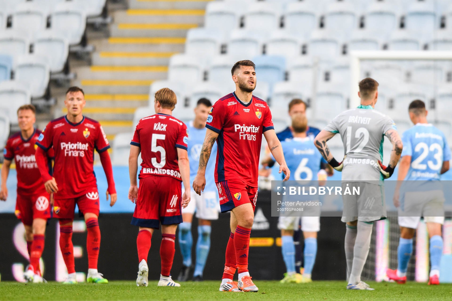 Djurgårdens Astrit Ajdarevic deppar