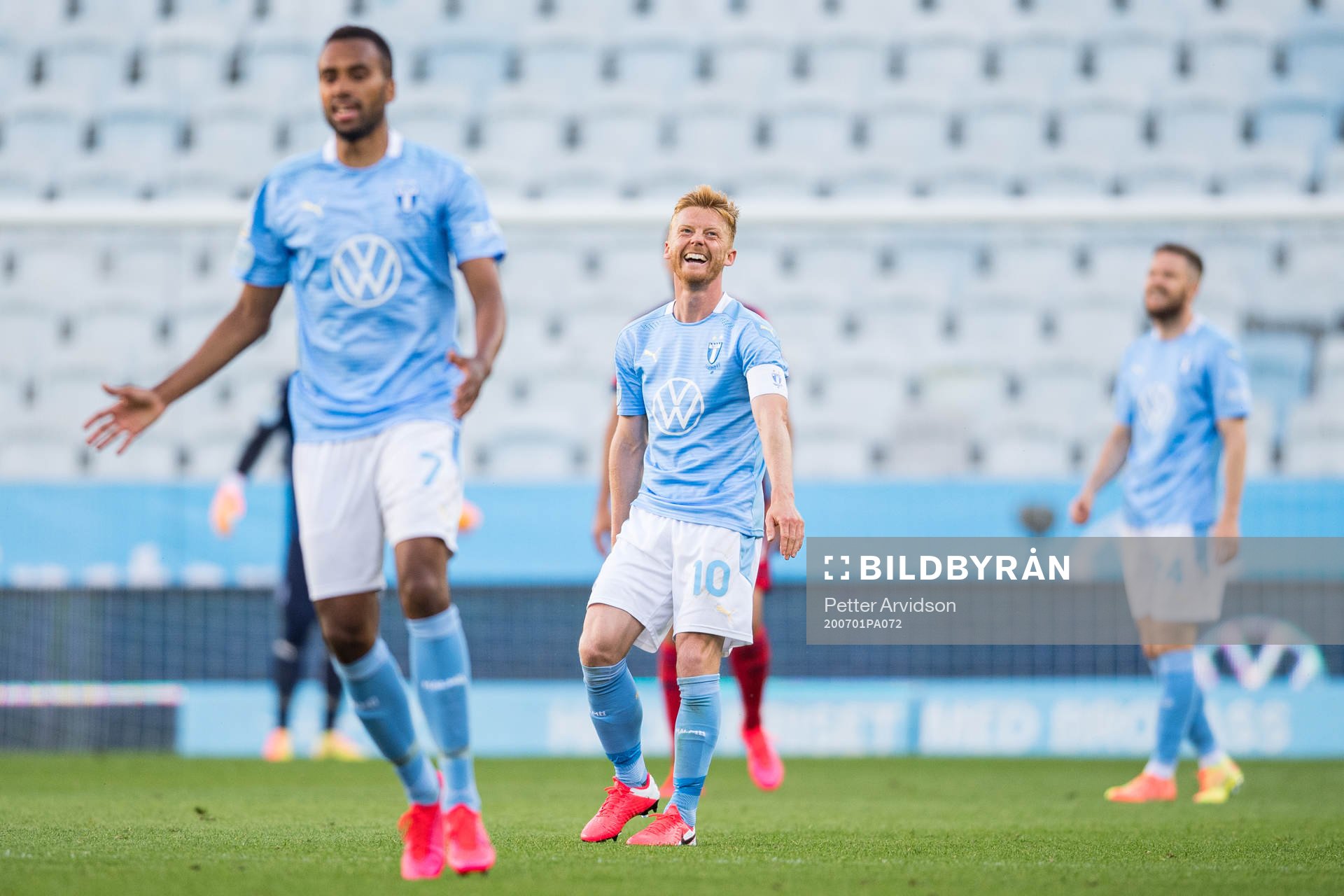 Malmö FFs Anders Christiansen reagerar