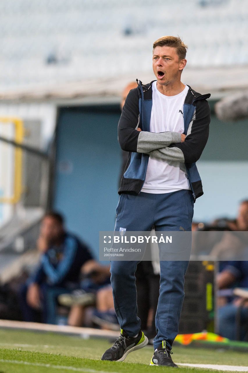 Malmö FFs tränare Jon Dahl Tomasson
