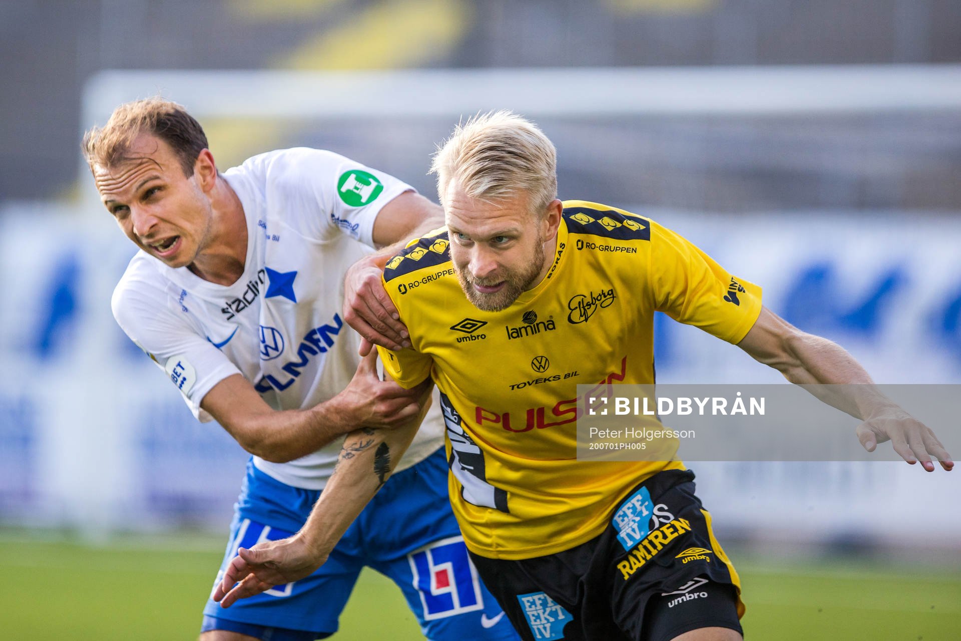 IFK Norrköpings Lars Krogh Gerson och Elfsborgs Johan