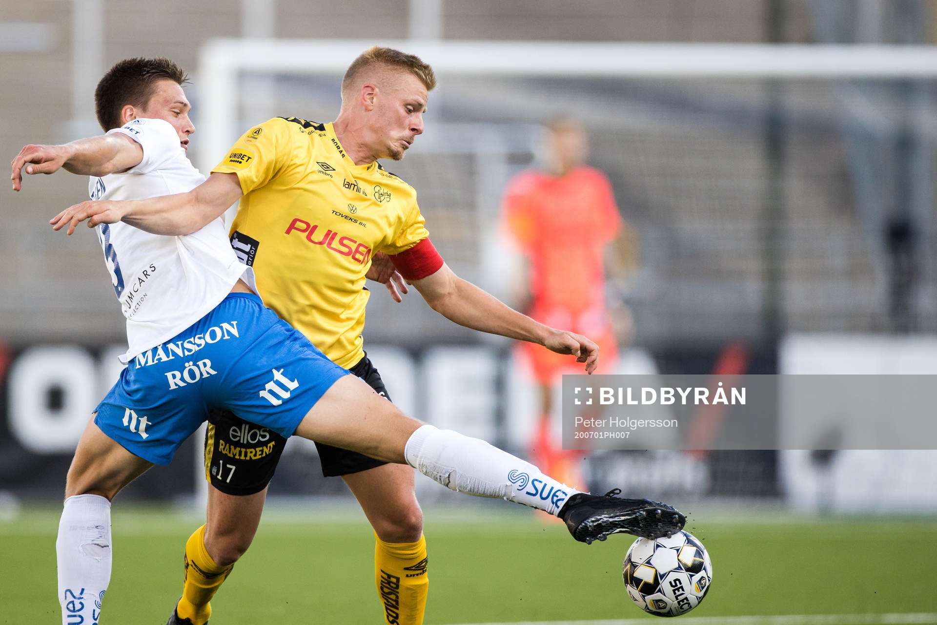 IFK Norrköpings Rasmus Stensbæk Lauritsen och Elfsborgs