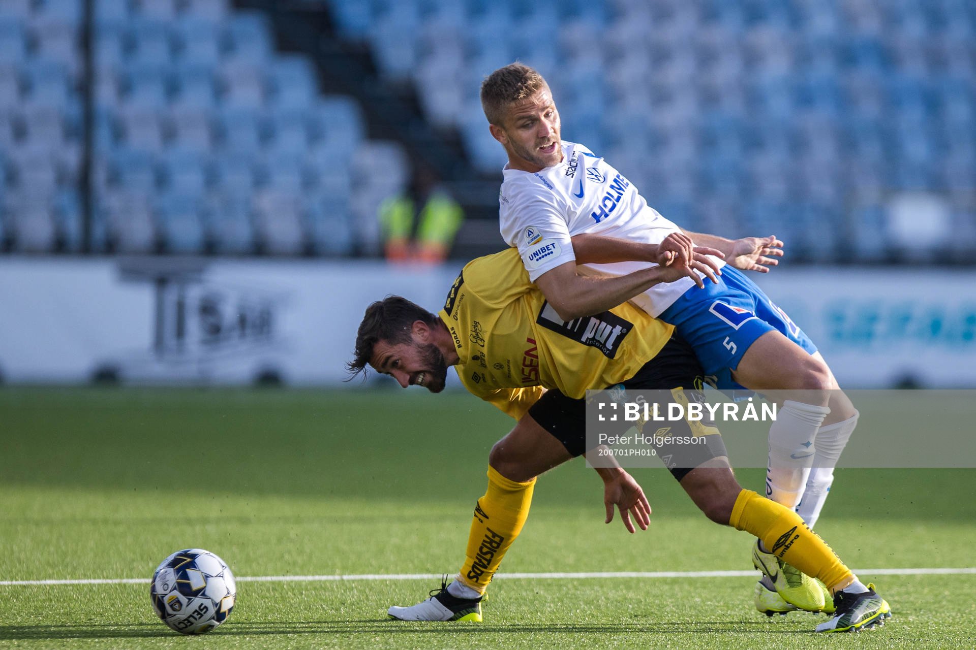 Elfsborgs Frederik Holst och IFK Norrköpings Christoffer