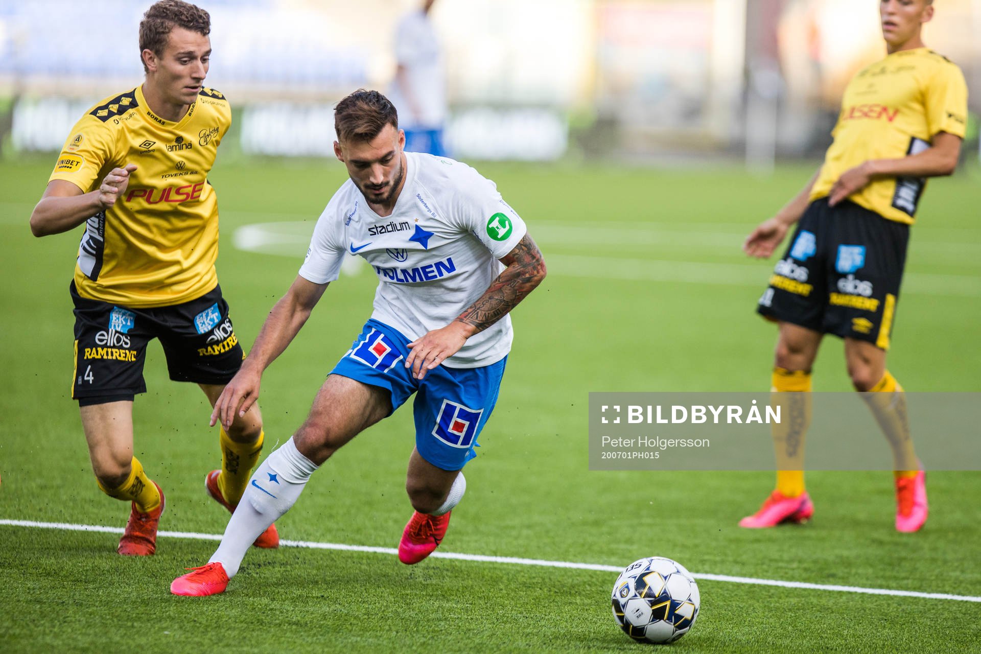 Elfsborgs Christopher McVey och IFK Norrköpings Sead
