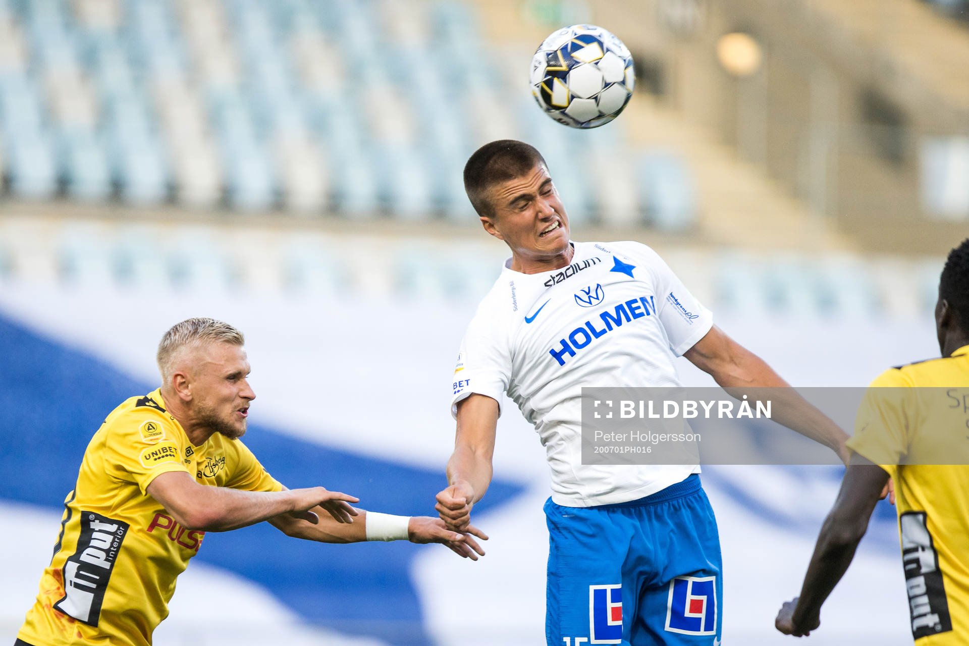 Elfsborgs Simon Strand och IFK Norrköpings Carl Björk