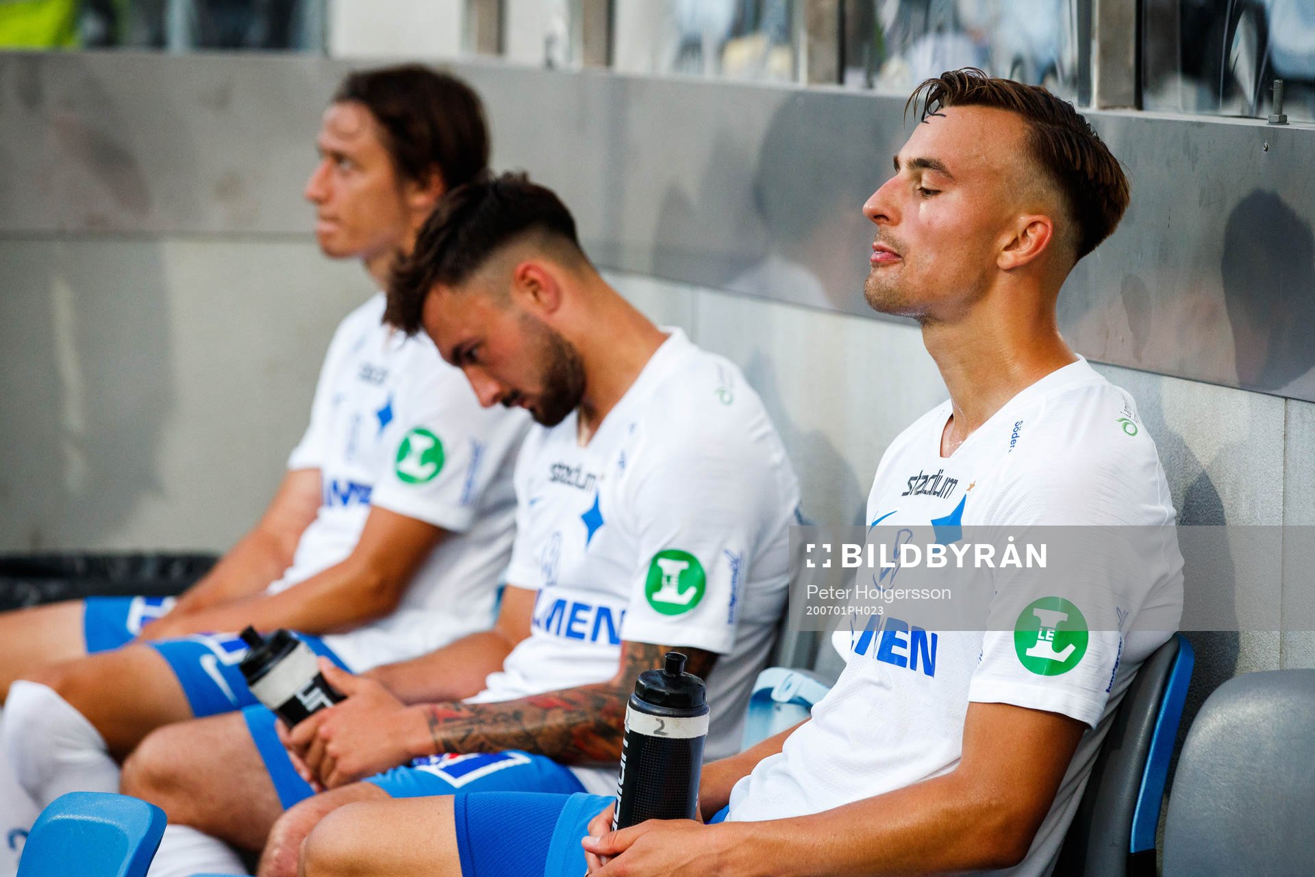 IFK Norrköpings Simon Thern , Sead Haksabanovic och Henrik