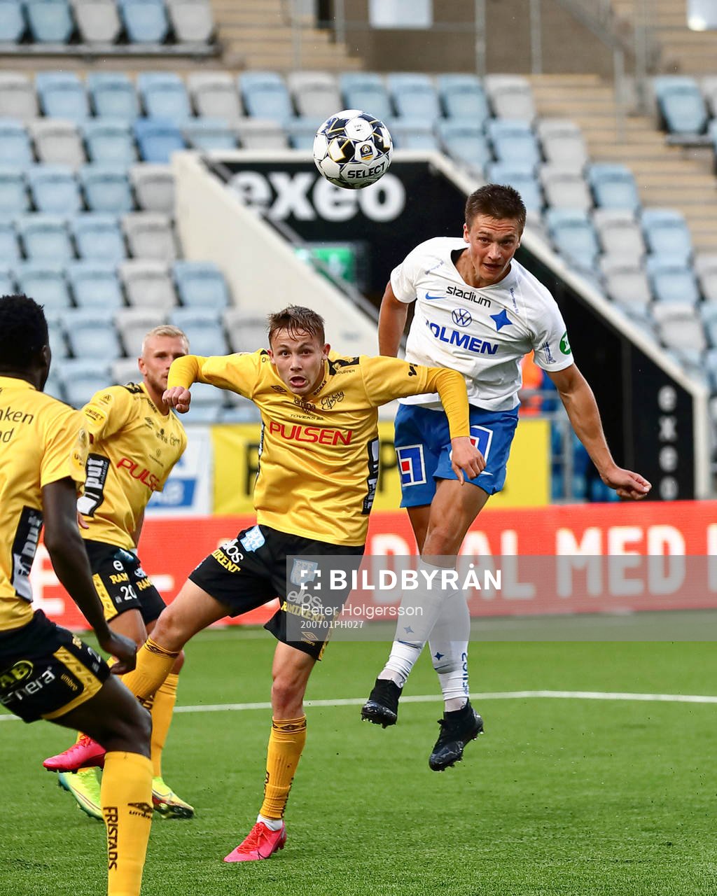 Mål 1-1 av IFK Norrköpings Rasmus Stensbæk Lauritsen