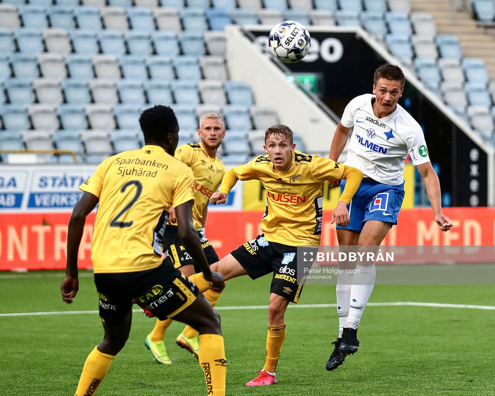 Mål 1-1 av IFK Norrköpings Rasmus Stensbæk Lauritsen