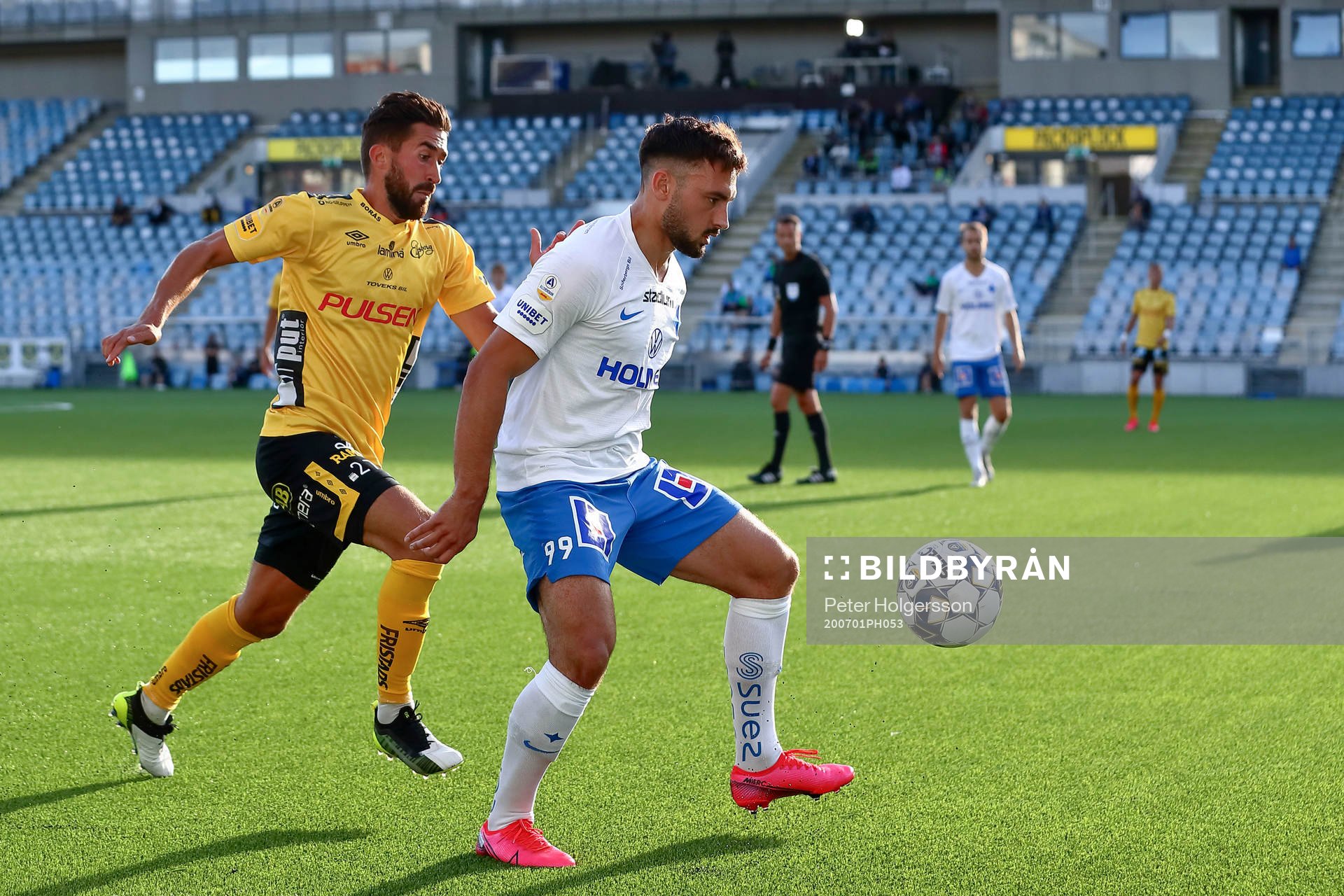 Elfsborgs Frederik Holst och IFK Norrköpings Sead