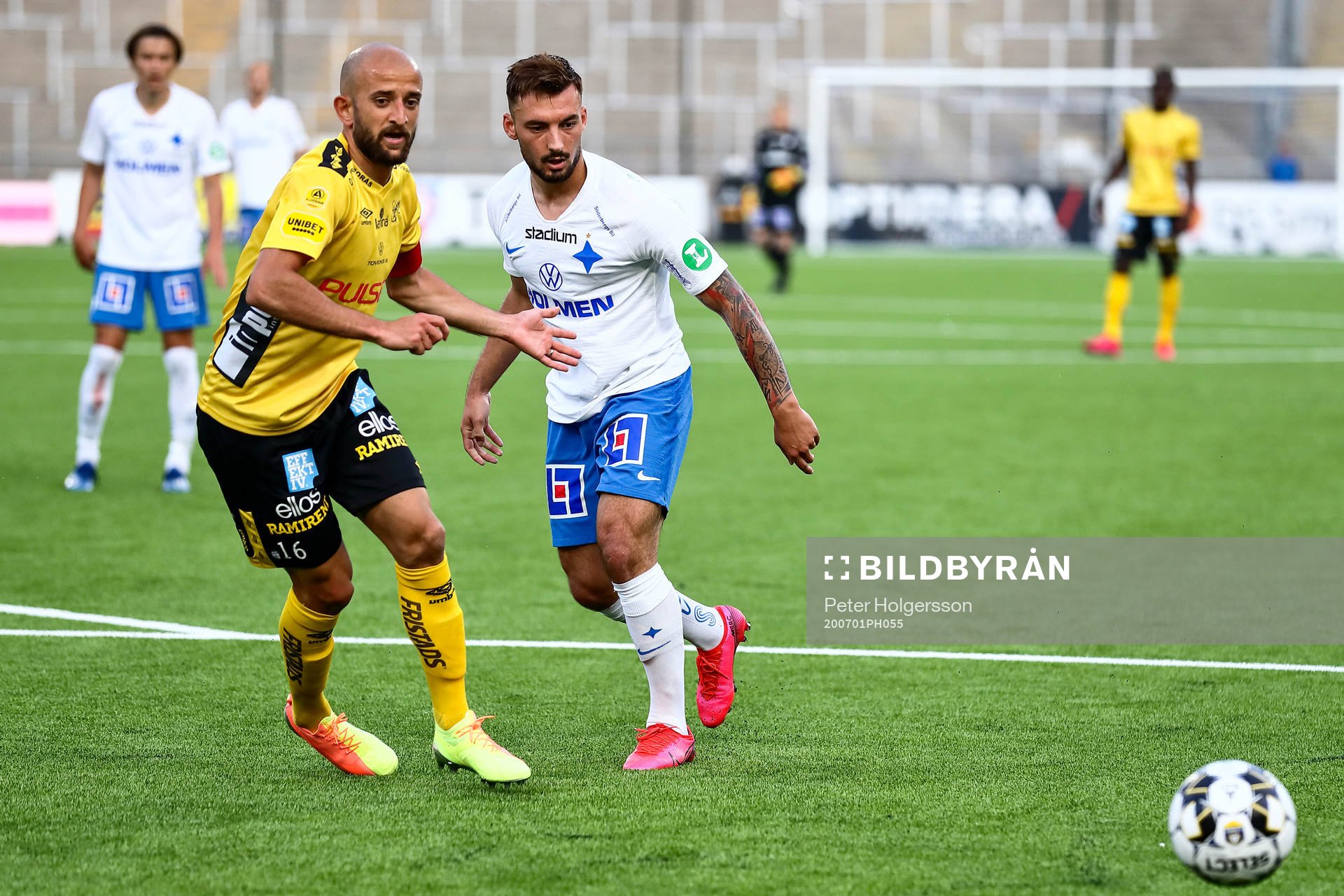 Elfsborgs Robert Gojani och IFK Norrköpings Sead