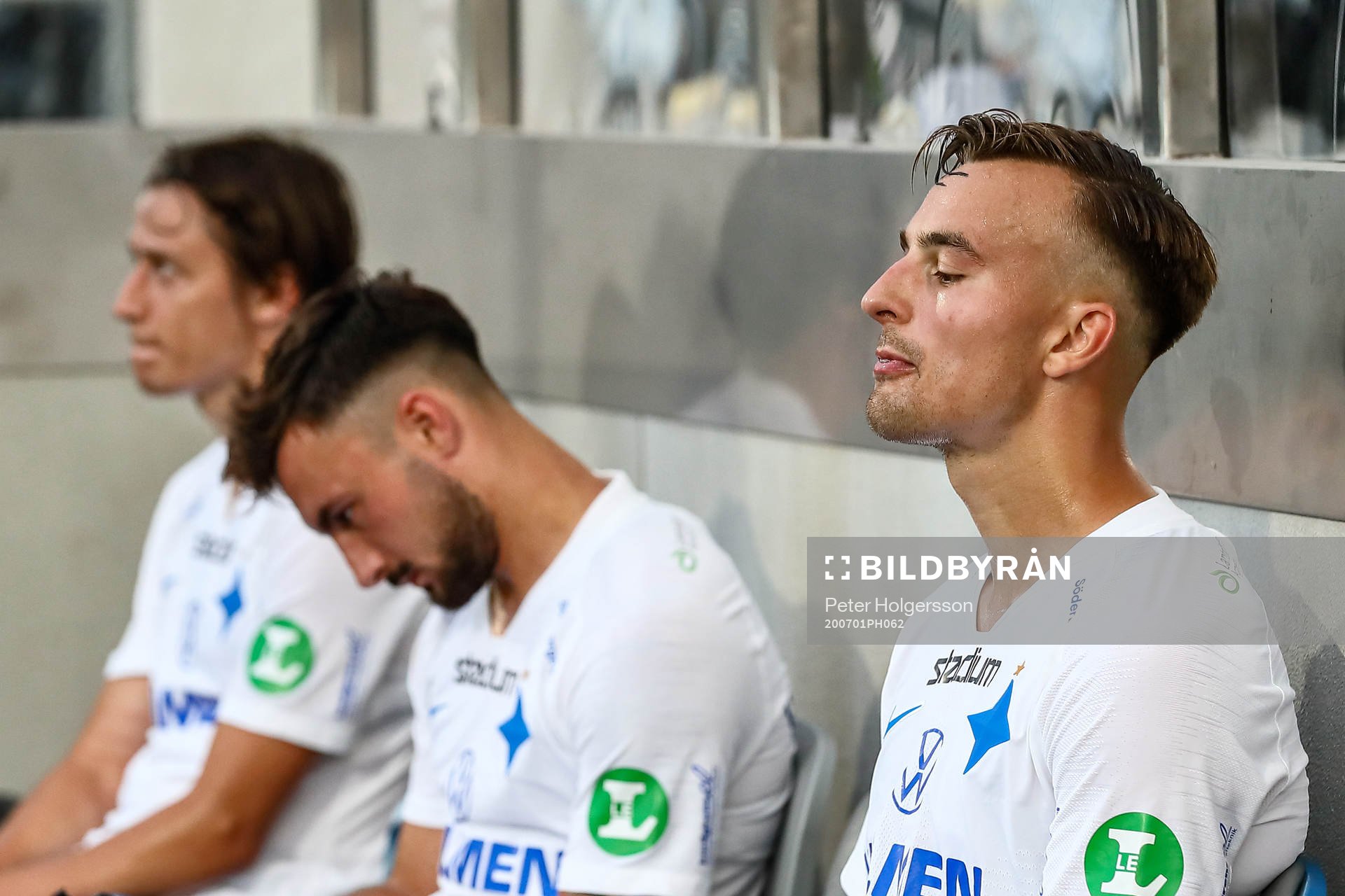 IFK Norrköpings Simon Thern, Sead Haksabanovic och Henrik