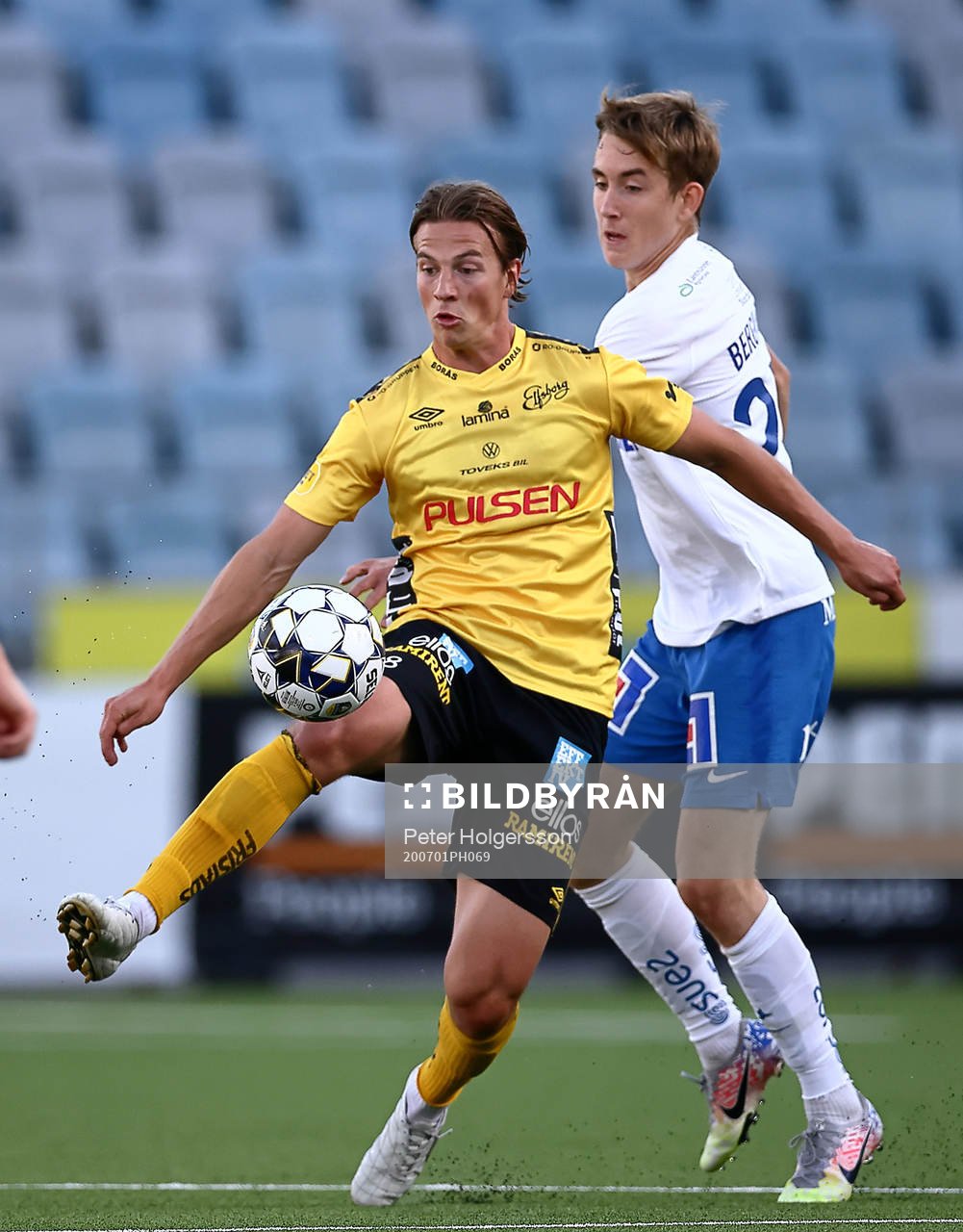 Elfsborgs Simon Olsson och IFK Norrköpings Ísak Bergmann