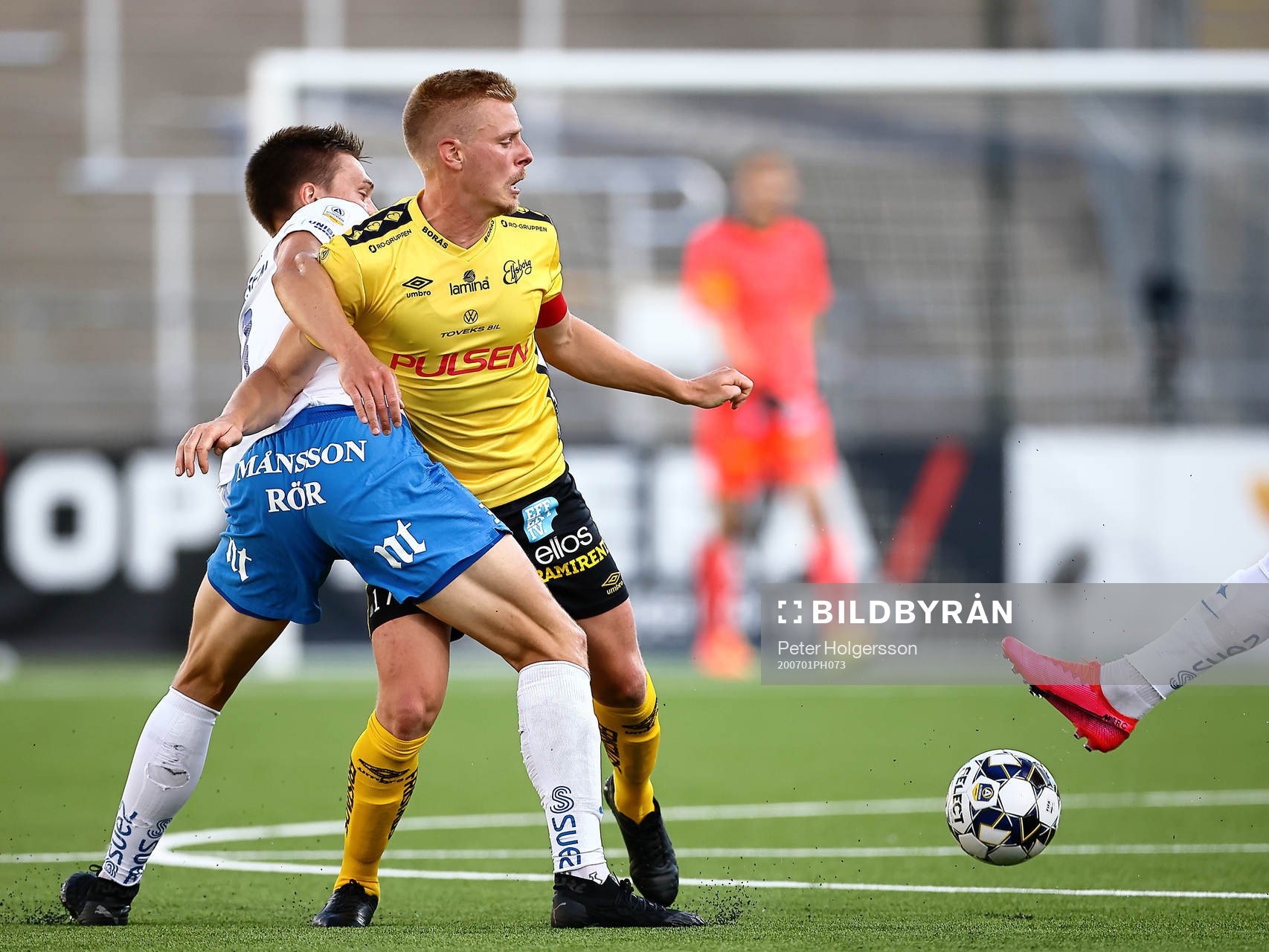 IFK Norrköpings Rasmus Stensbæk Lauritsen och Elfsborgs